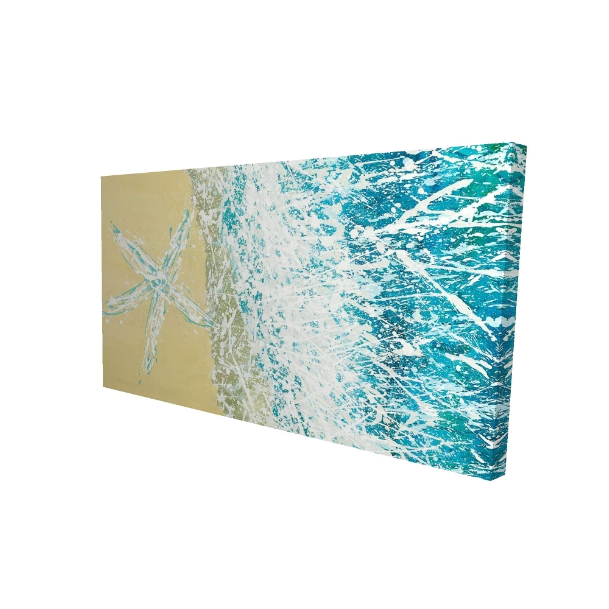 LEFT SIDE SEASTAR - Print on canvas by Begin Edition