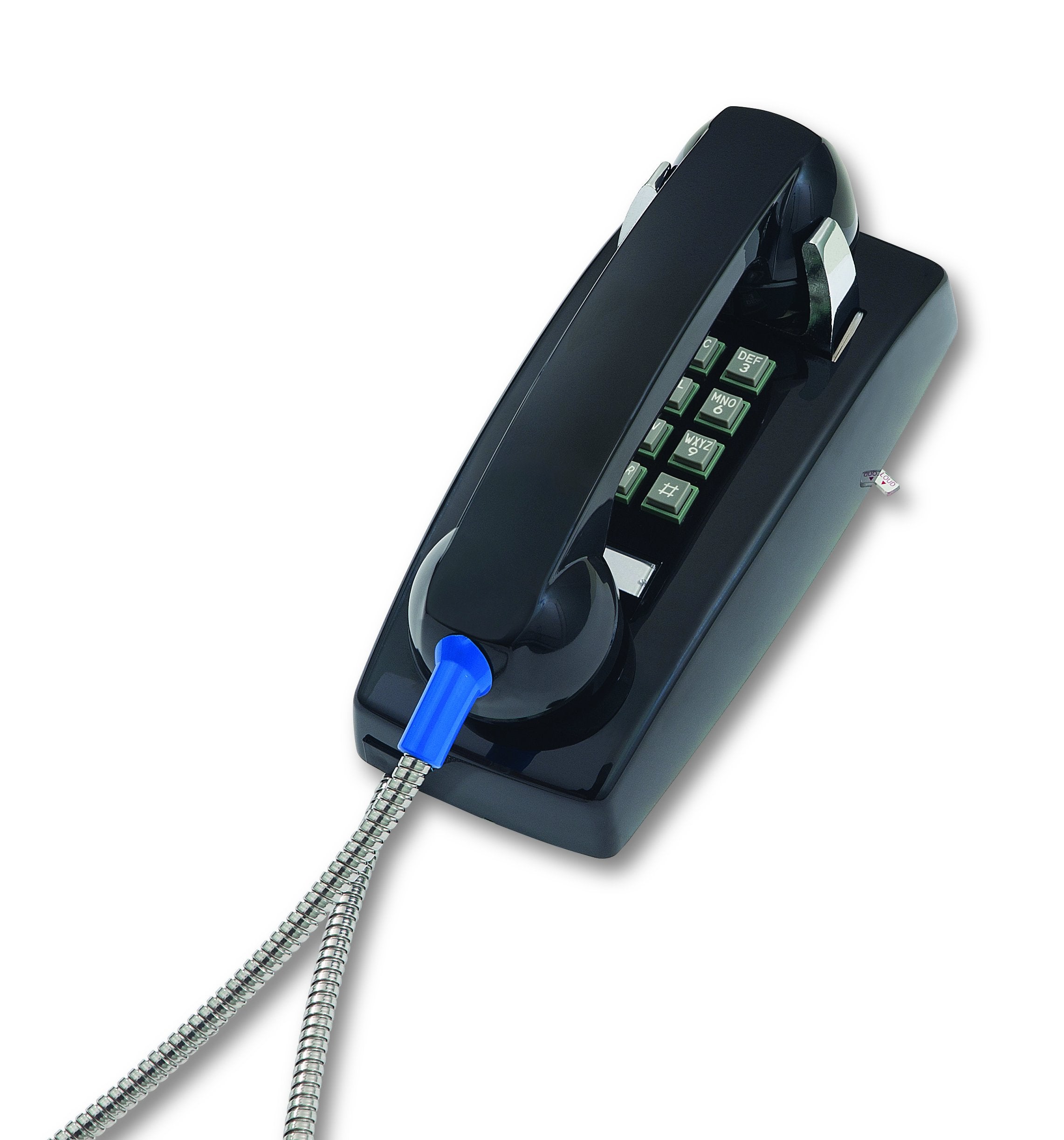 255400AHC20M Wall Phone w/Metal Cradle