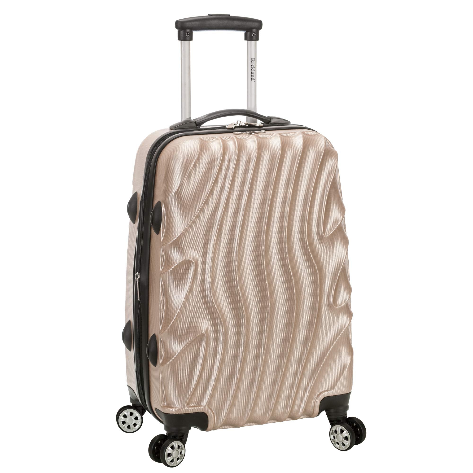 MELBOURNE 20 Inch  EXPANDABLE ABS CARRY ON - GOLDWAVE
