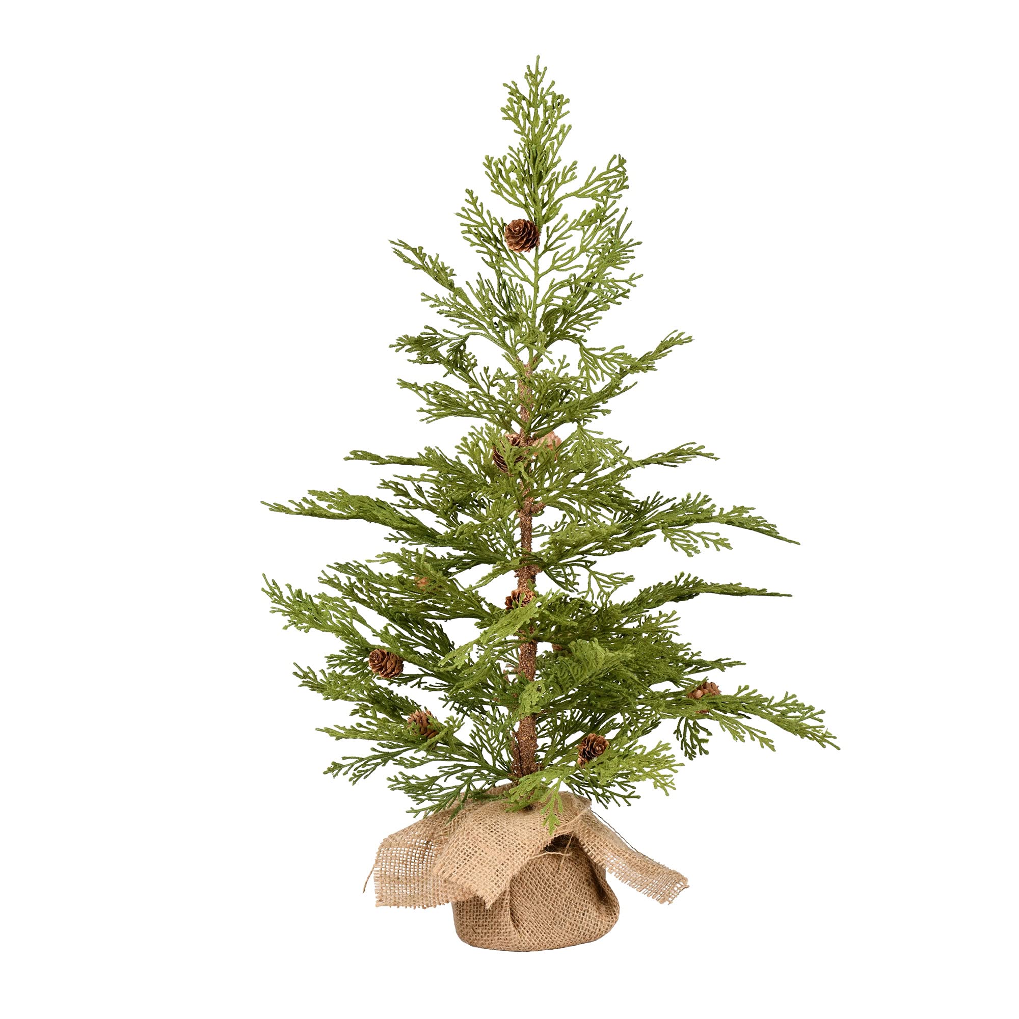 Casafoyer 24” Cedar Pinecone Tree 32Tips - (Pack Of 2)