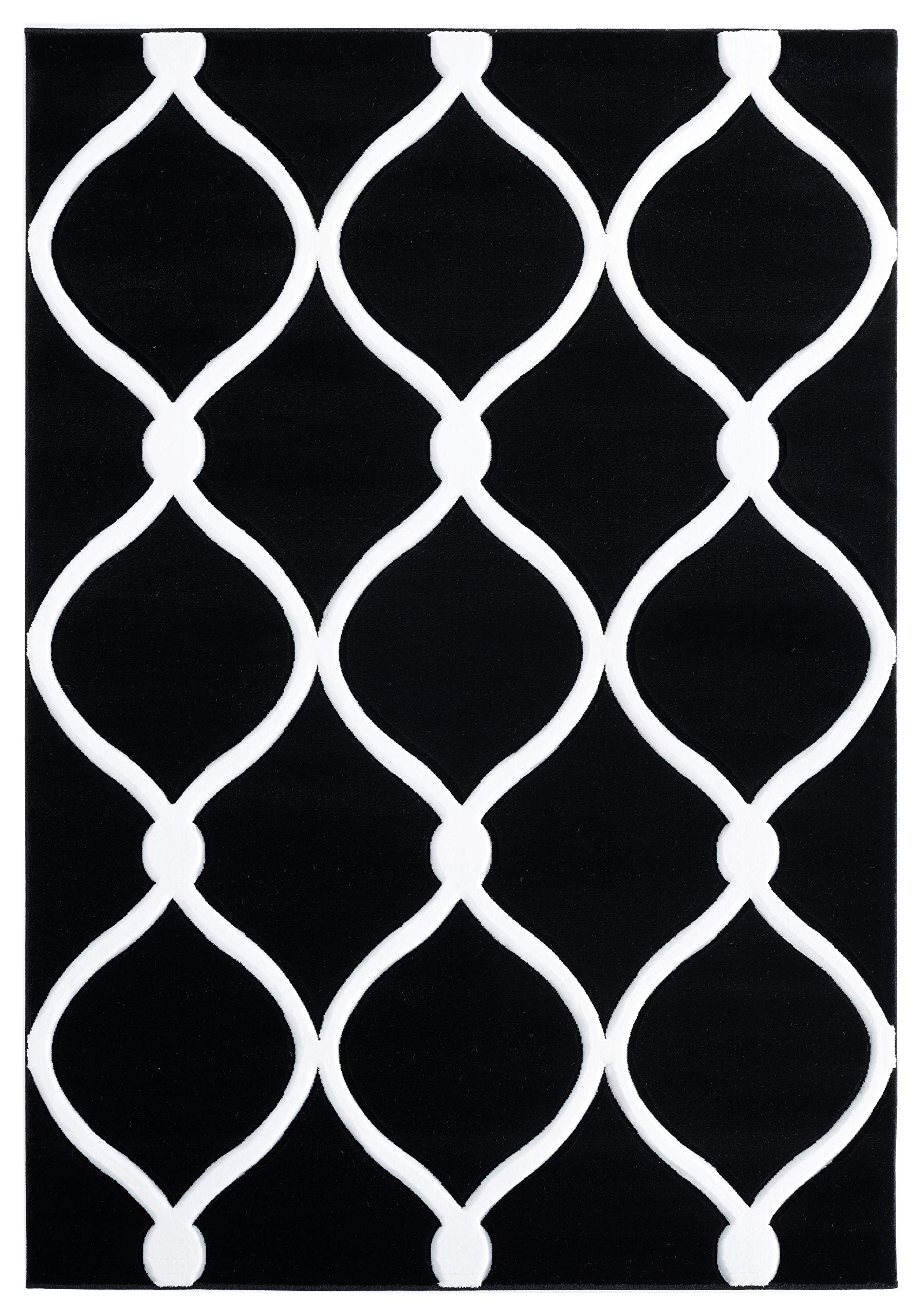 United Weavers Bristol Rodanthe Black Area Rug 53 x 76
