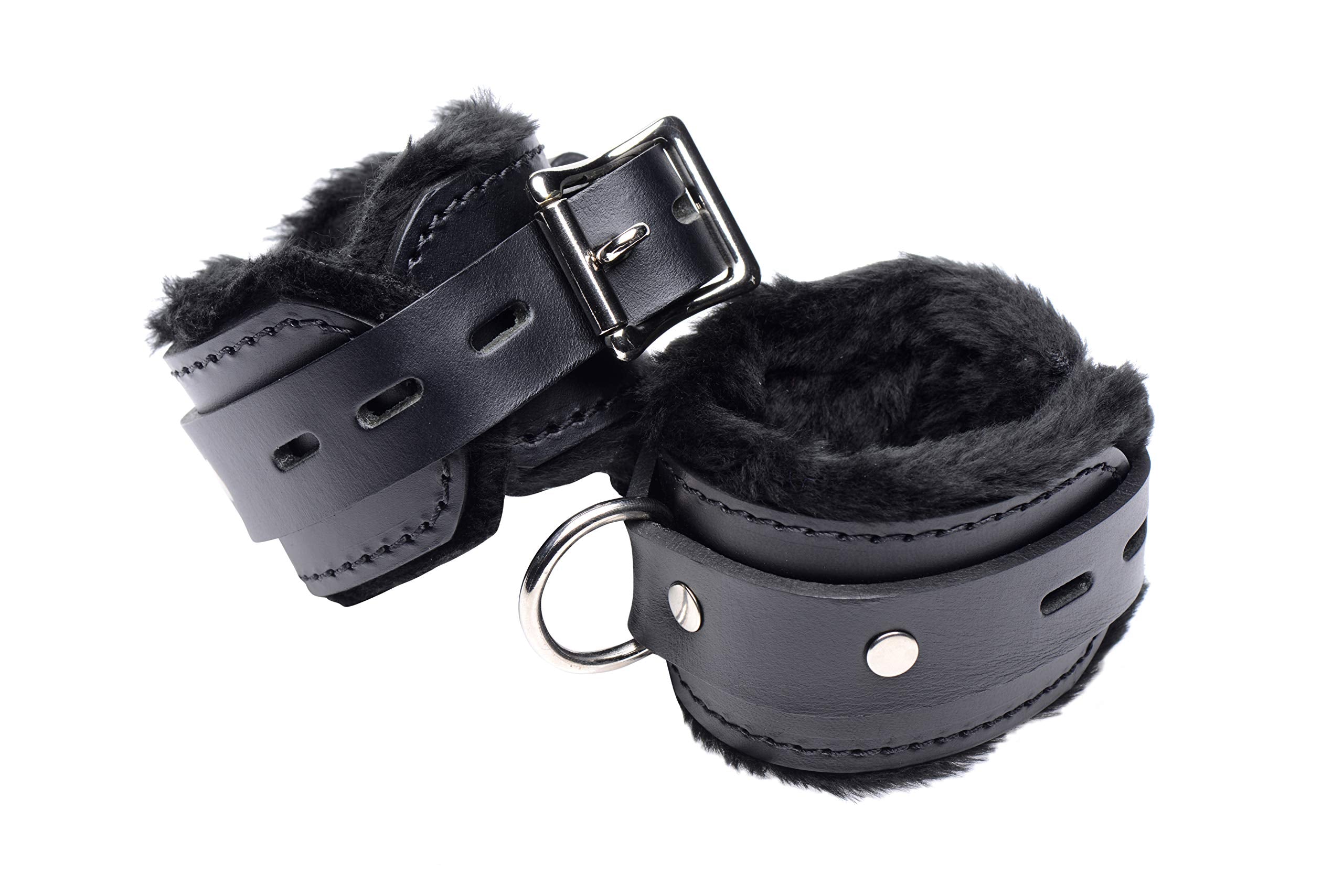 Strict Leather Premium Fur Lined Wrist Cuffs