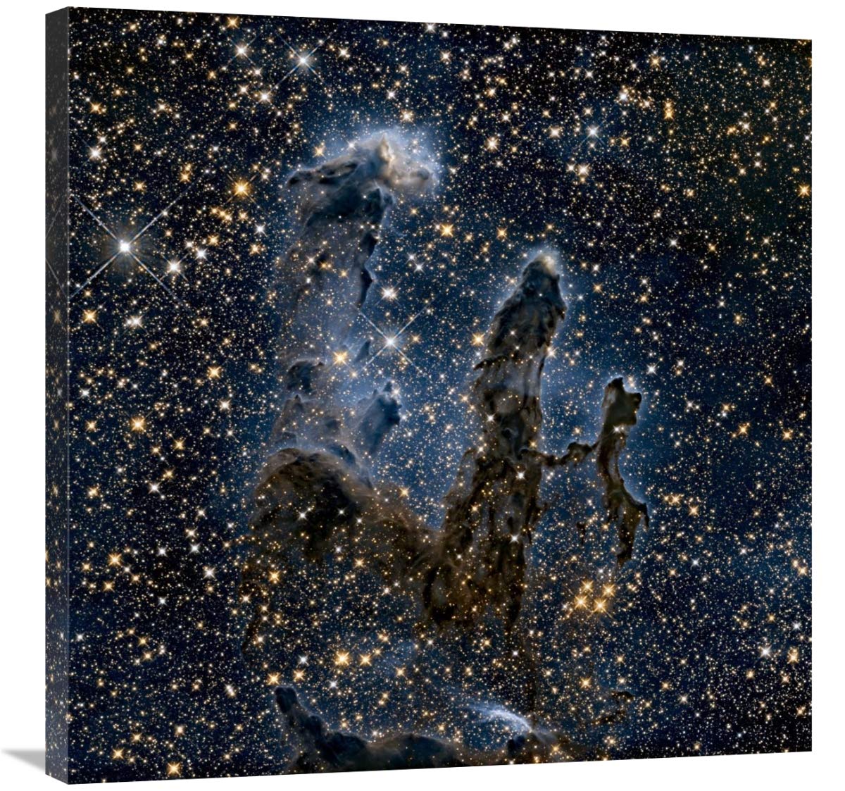 A Near-Infrared View of the Pillars of Creation-Canvas Art-30x30”