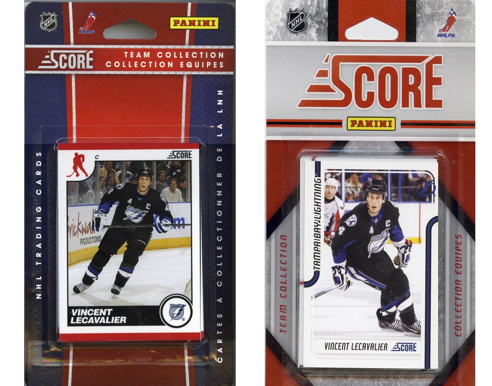 NHL Tampa Bay Lightning Licensed Score 2 Team Sets