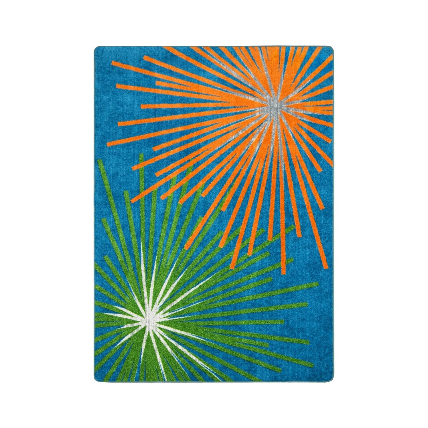 Sputnik 78 x 109??area rug in color Citrus