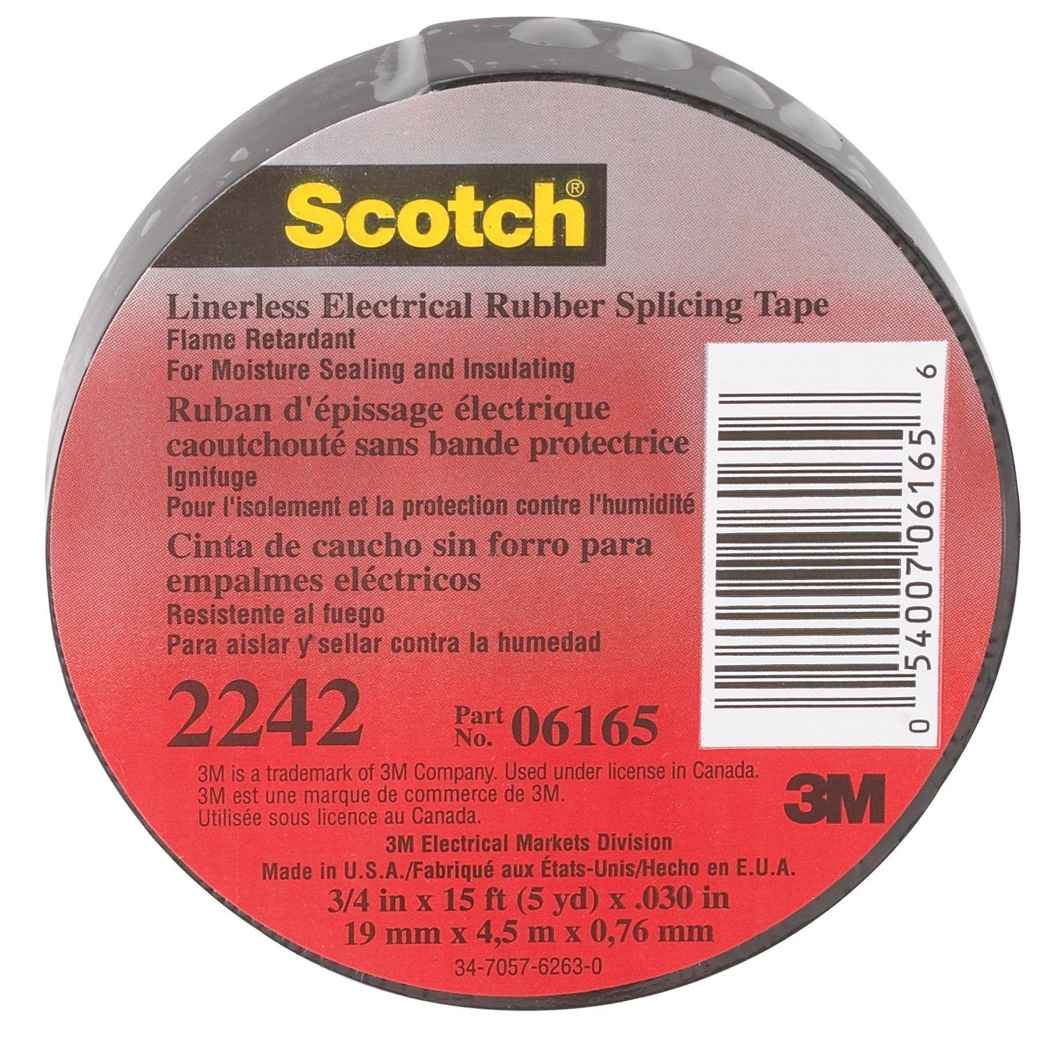 Electrical Tape Rbbr 15