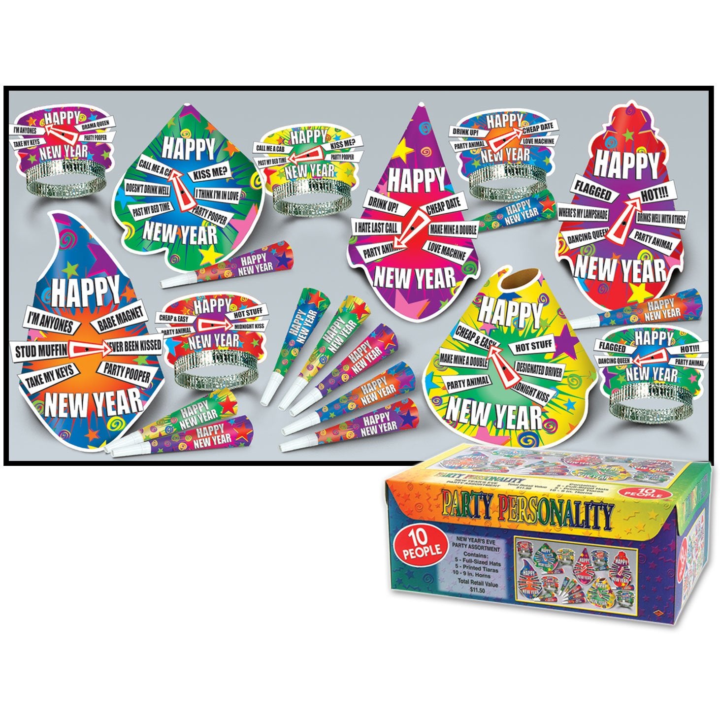 Party Personality Asst for 10