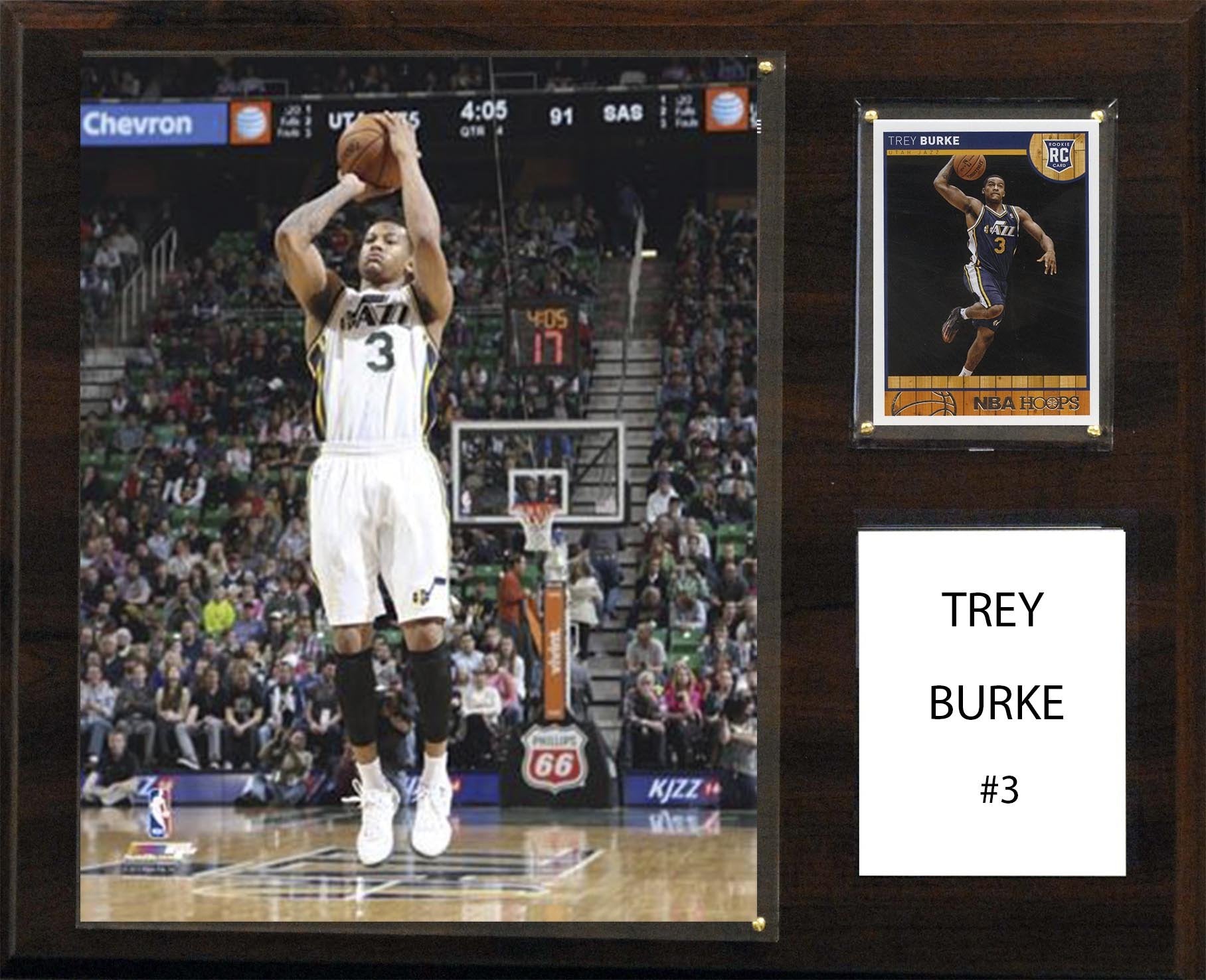 NBA 12x15″ Trey Burke Utah Jazz Player Plaque