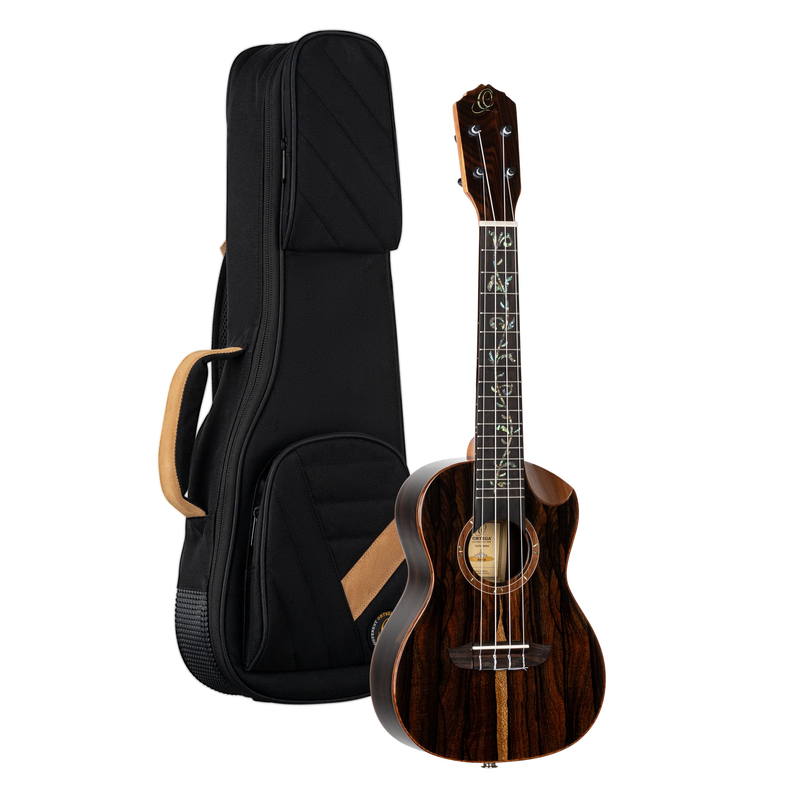 Elite Series Concert Acoustic-Electric Ukulele with Bag