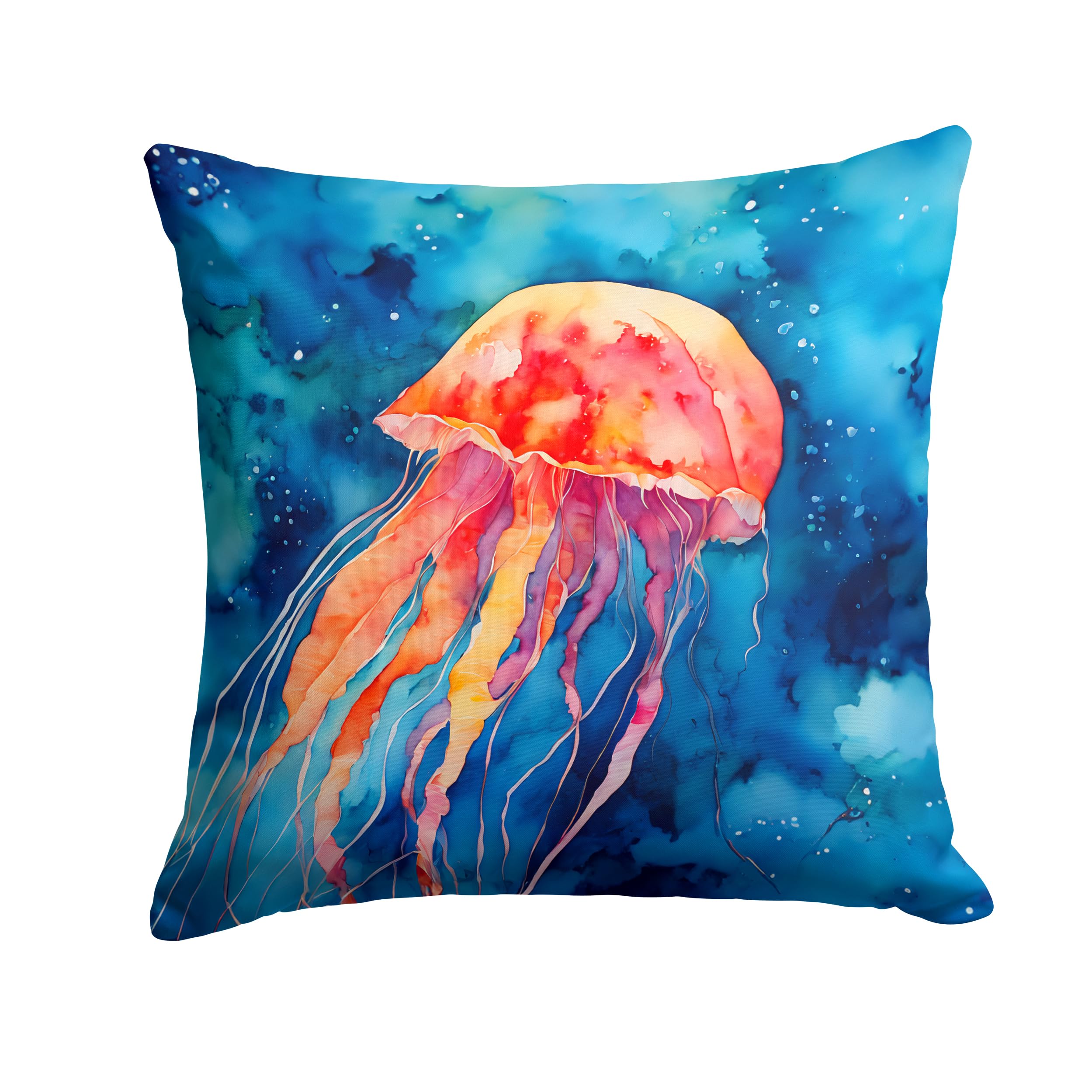 Jellyfish Throw Pillow