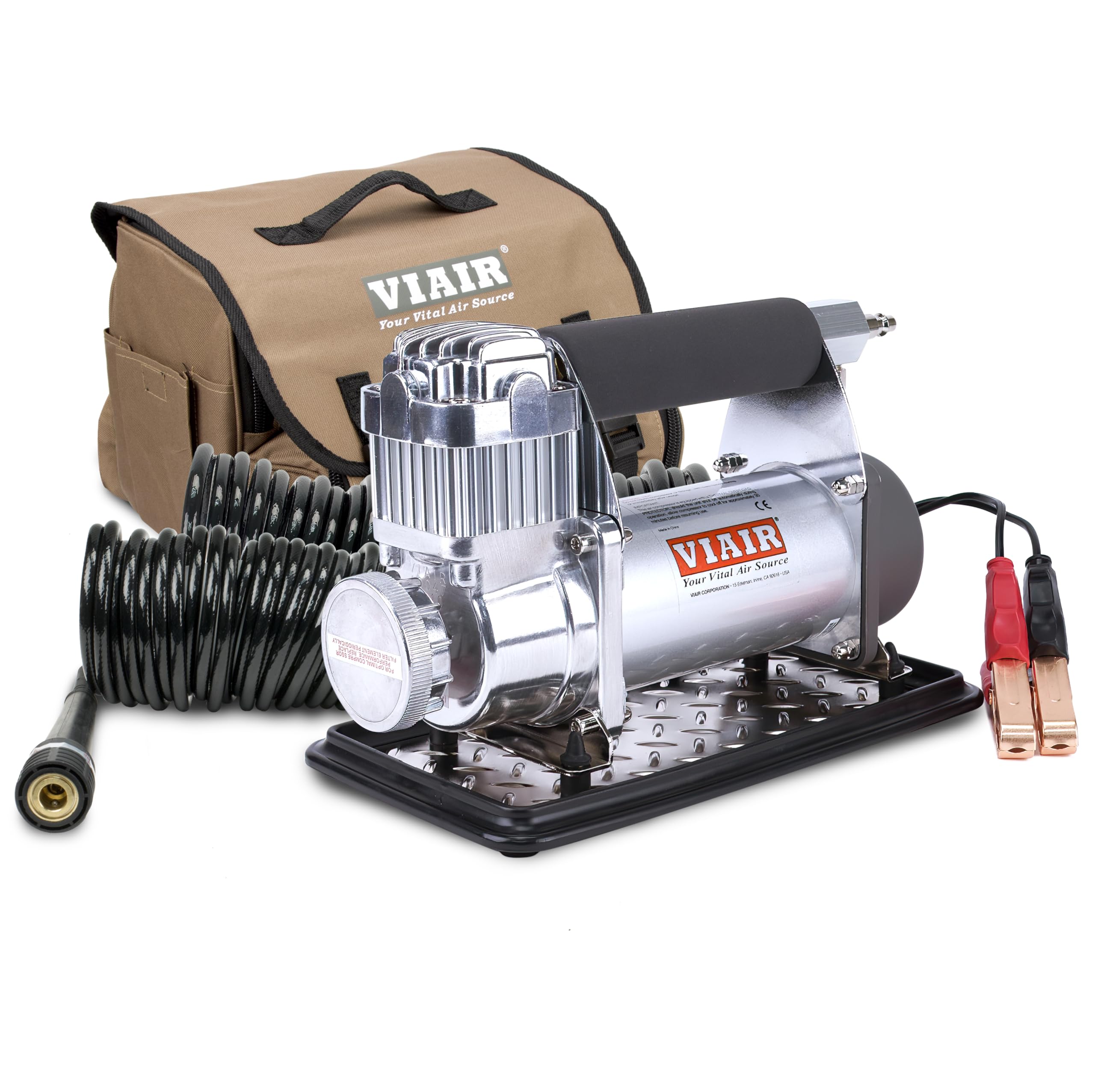 400P-RV Automatic Portable Compressor Kit (12V, 33% Duty, 40 Min. @ 30 PSI)