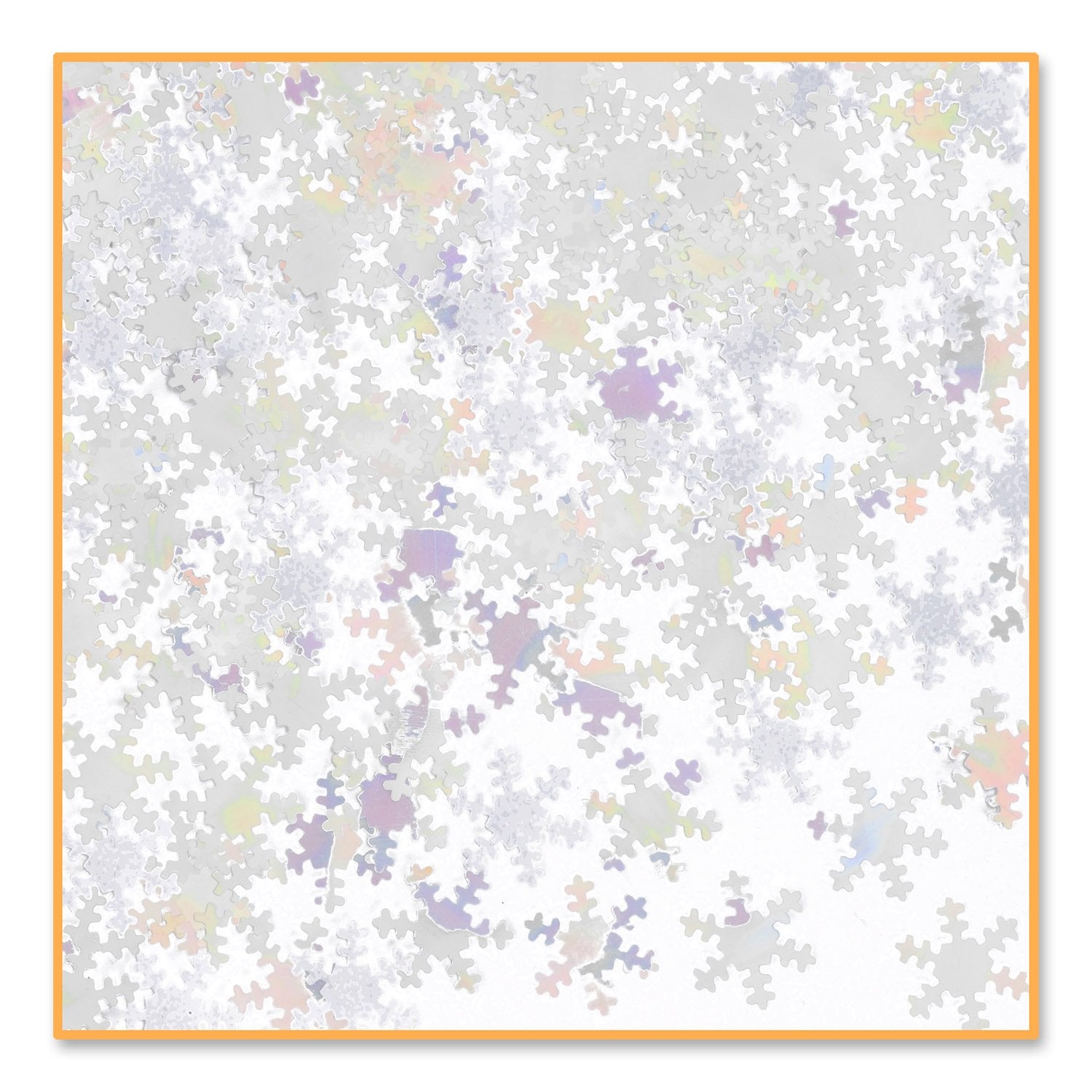 Iridescent Snowflakes Confetti (Pack of 6)