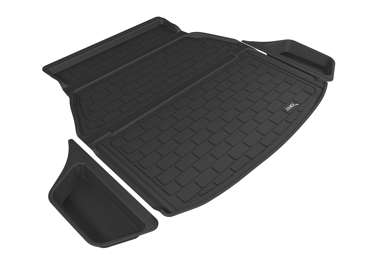 3D MAXpider ACURA TLX 2015-2020 KAGU BLACK STOWABLE CARGO LINER (3PCS)