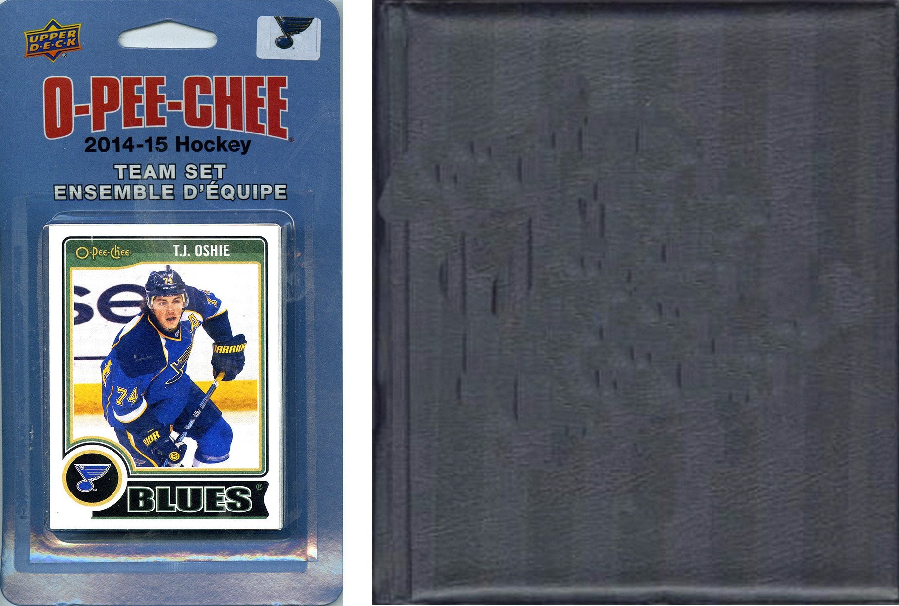 NHL St. Louis Blues 2014 O-Pee-Chee Team Set and a storage album