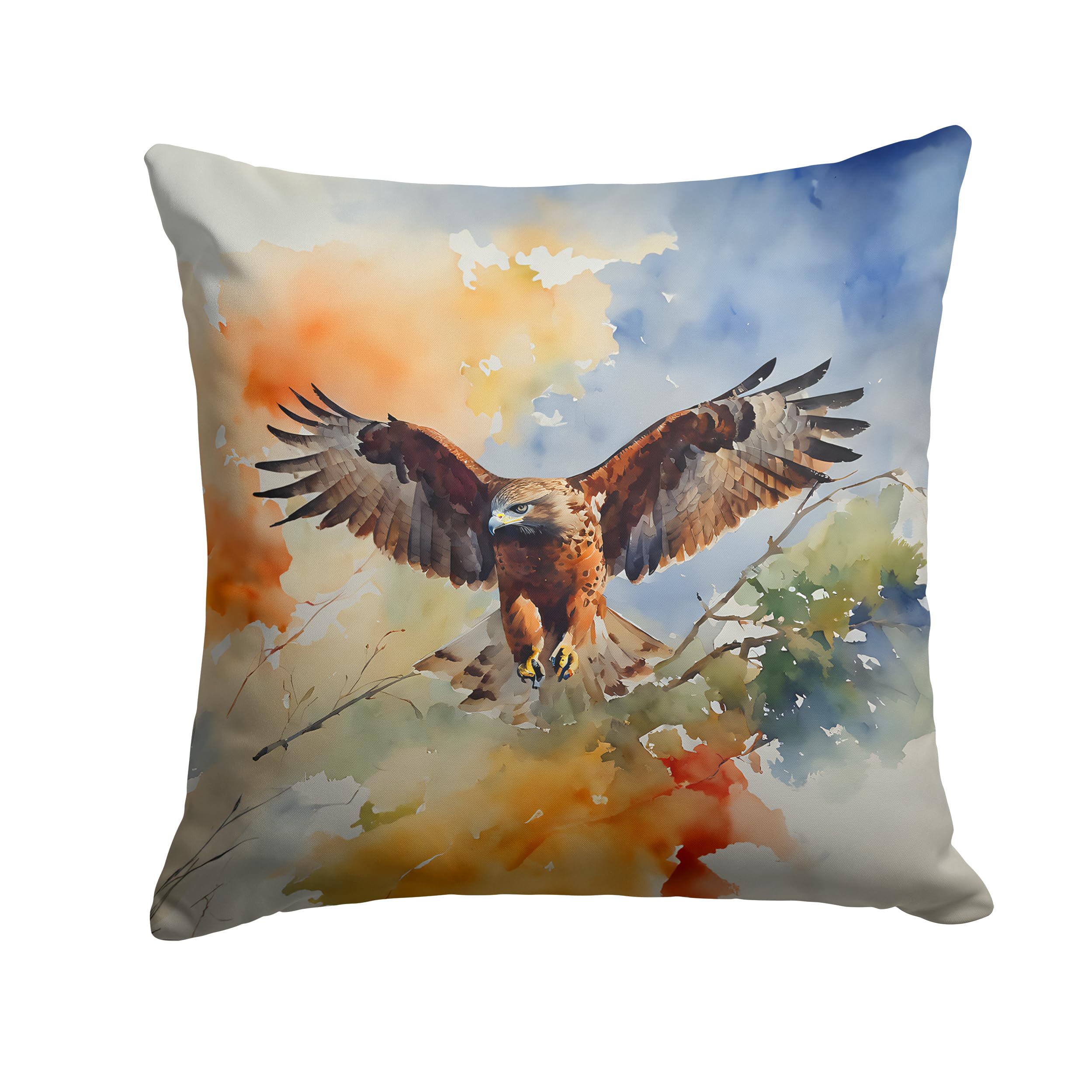 Hawk Throw Pillow