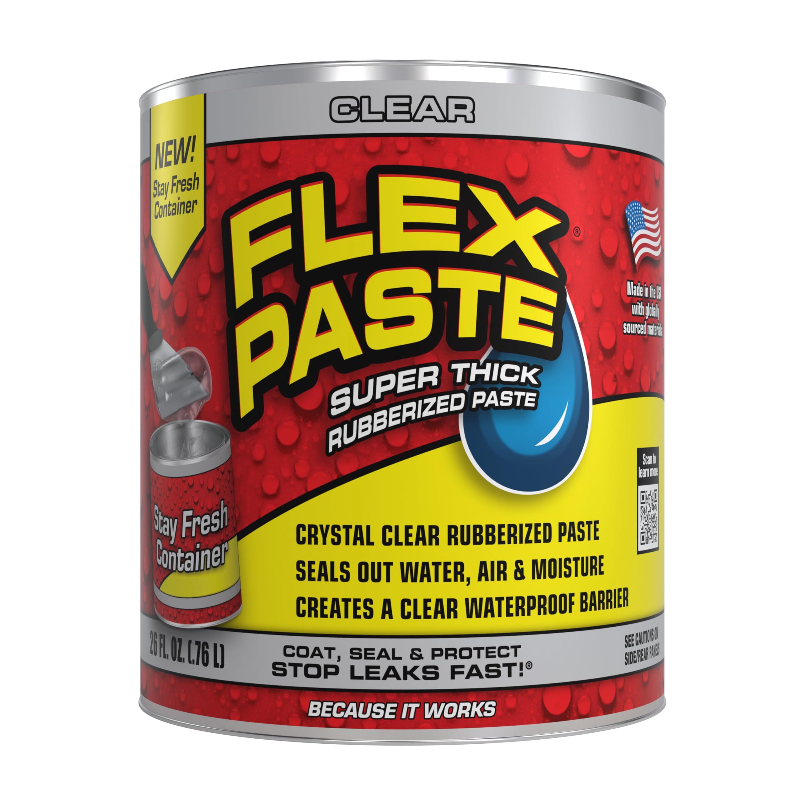 RUBBRZD PASTE CLR 26OZ(Pack of 1)