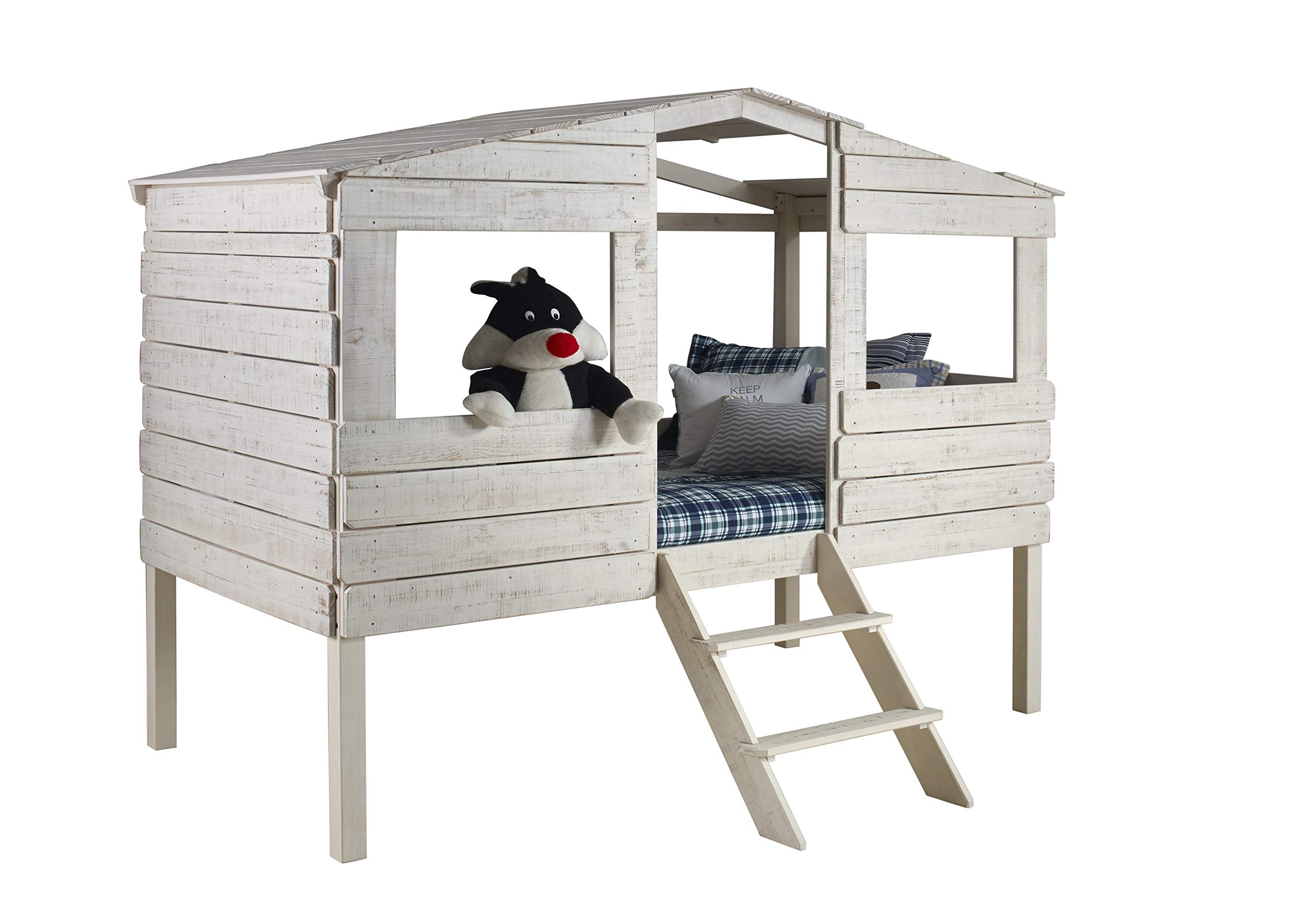 TWIN TREE HOUSE LOFT RUSTIC SAND