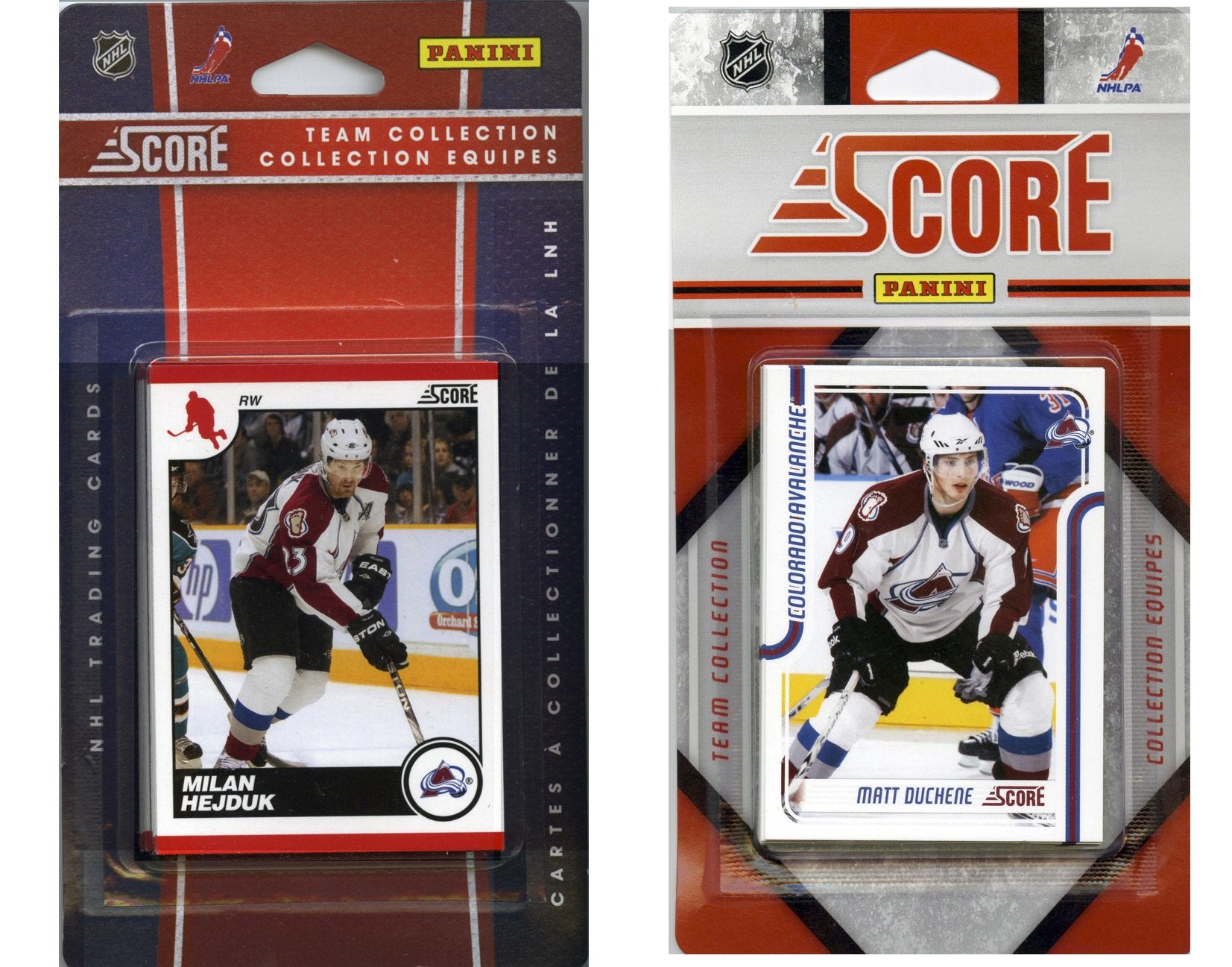 NHL Colorado Avalanche Licensed Score 2 Team Sets