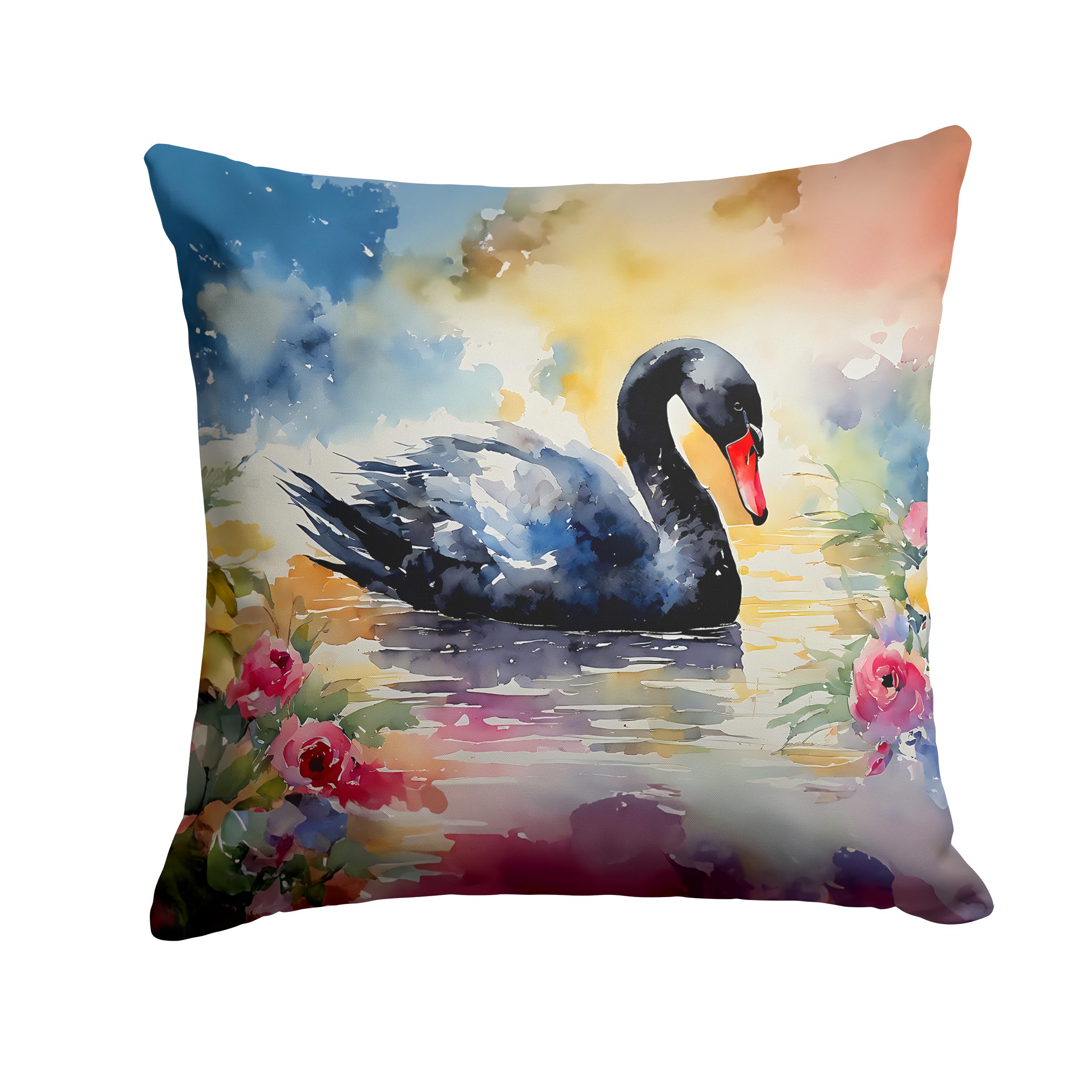 Black Swan Throw Pillow