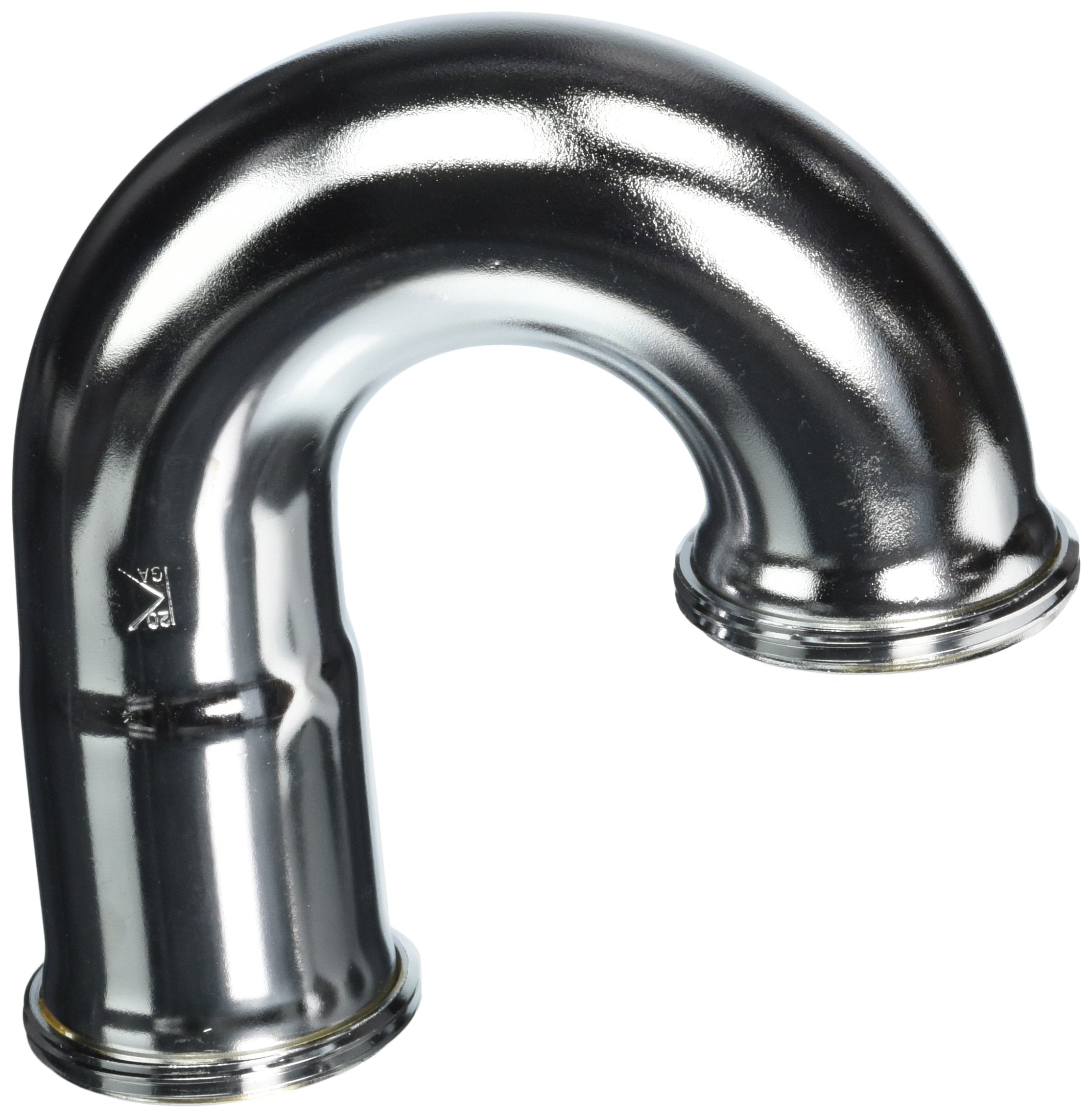 Keeney Keeney 10304Cp J Bend, Less Cleanout, 20 Ga Brass Tubing, 1-1/2 X 1-1/2