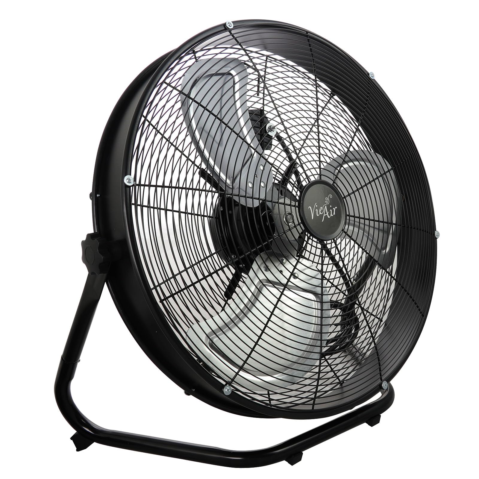 Vie Air 20 Industrial Tilting High Velocity 3 Speed Metal Floor Fan