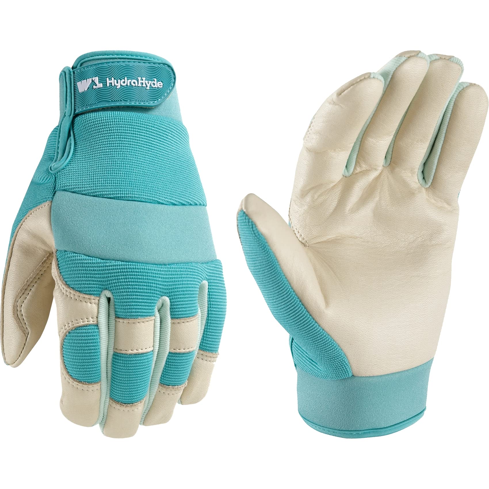 WORK GLVS WMN TEAL LG (Pack of 1)
