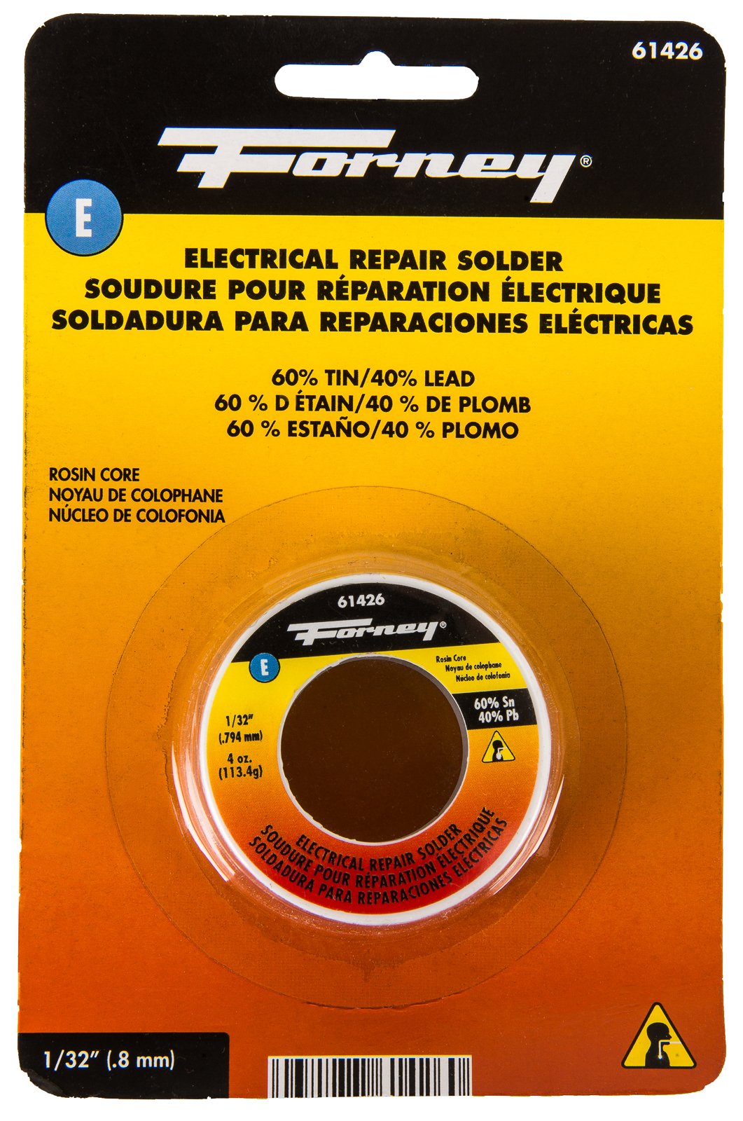 Forney 61426 Rosin Solder, 132
