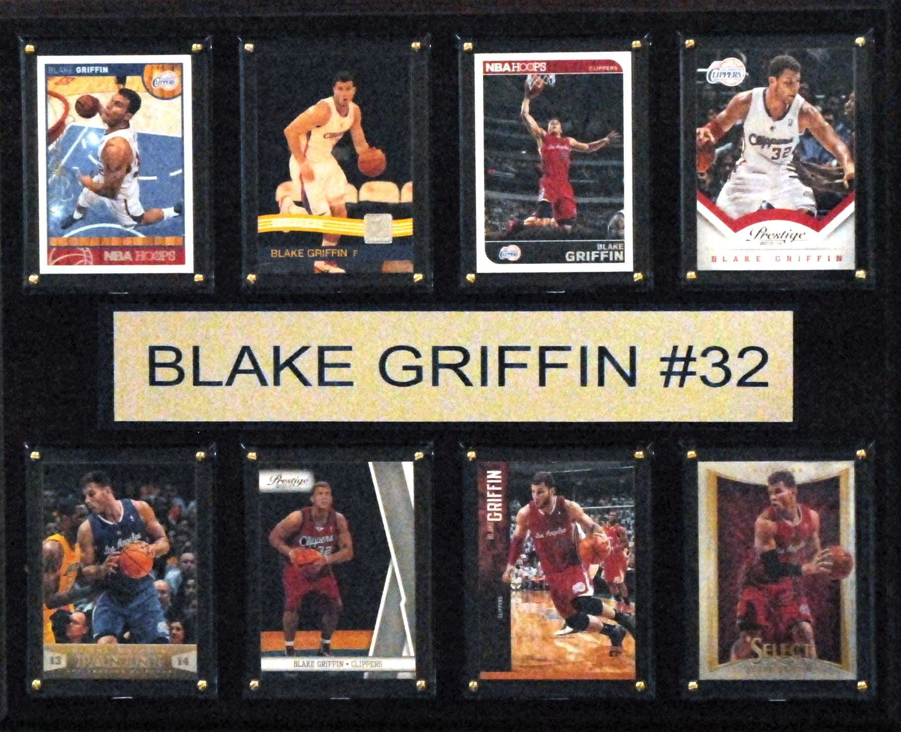 NBA 12x15″ Blake Griffin Los Angeles Clippers 8-Card Plaque
