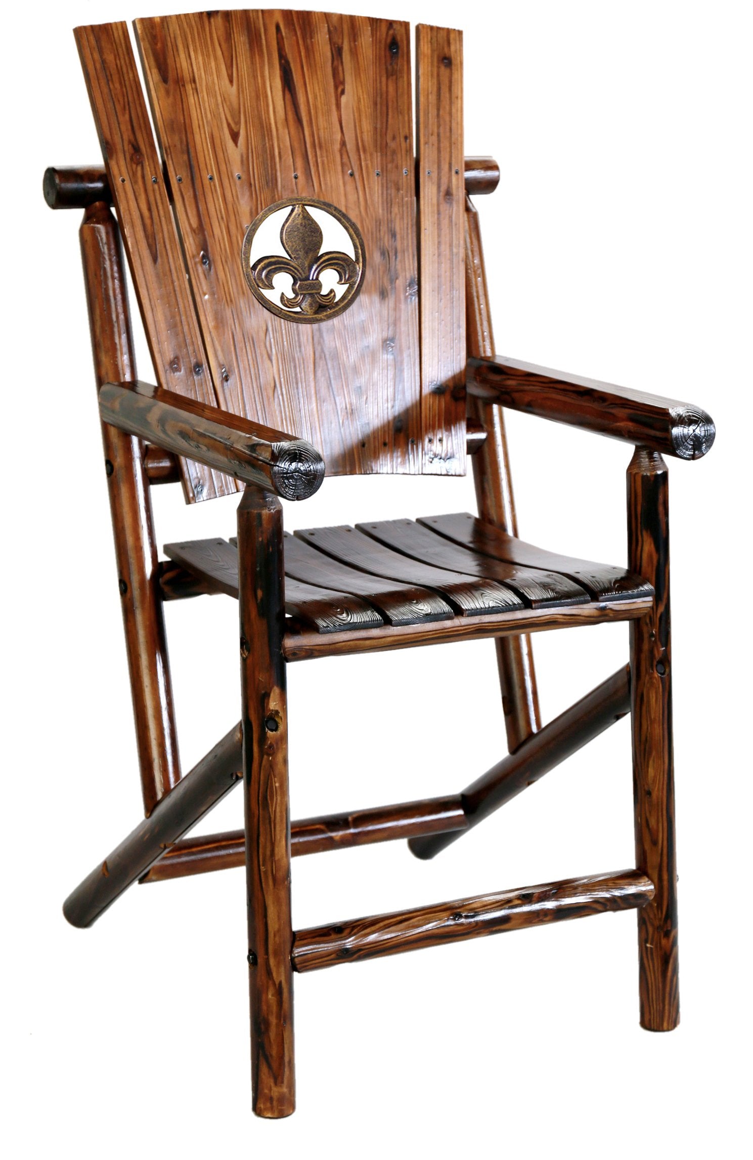 FLUER DE LIS BAR CHAIR