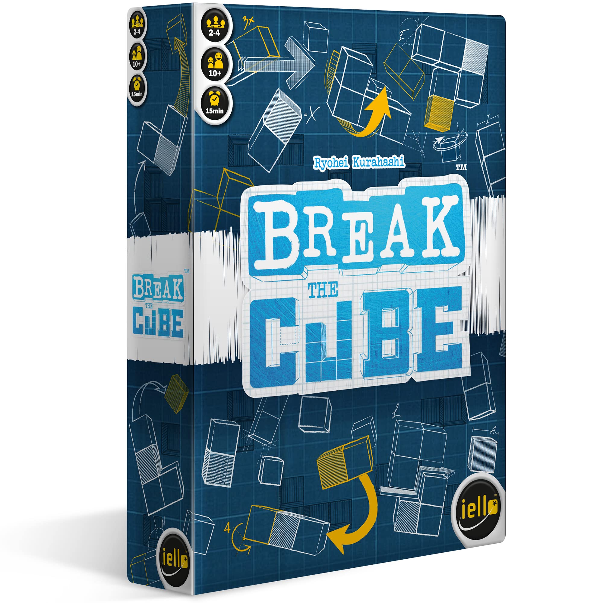 Iello Break The Cube - Puzzle Solving Game, Kids & Family, Games, Ages 10+, 2-4 Players, 15 Min