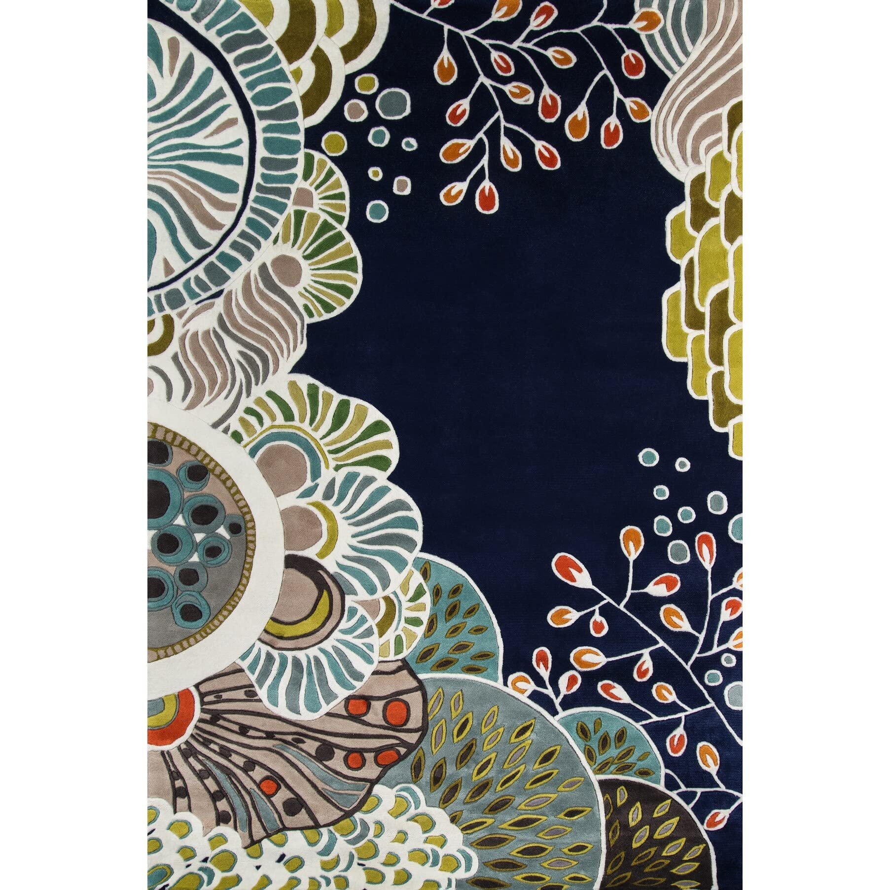 Momeni_NEW WAVE COLLECTION_NW146_NAVYsize8x11