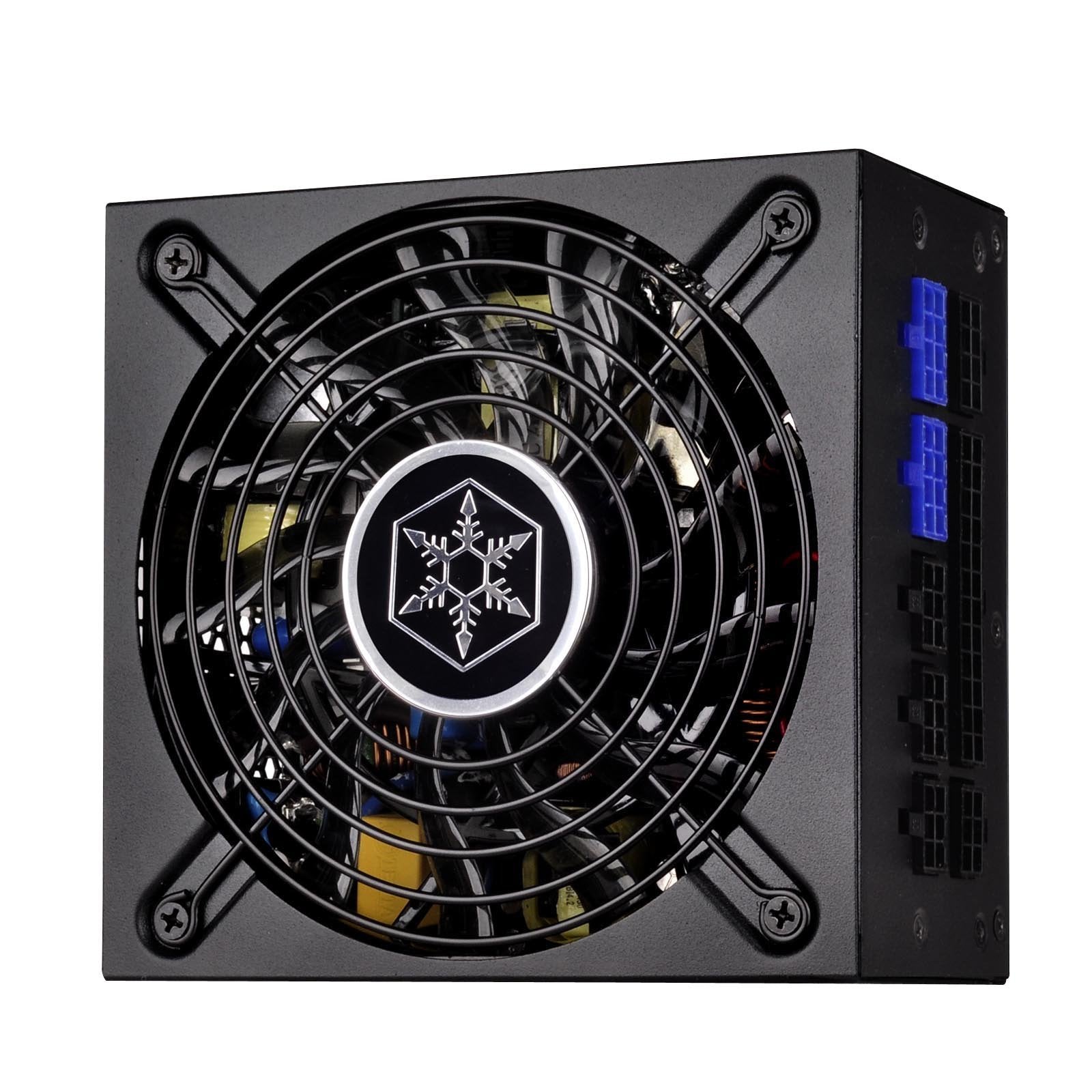 700W,SFX-L form factor, single +12V rails with 58.4A output, Silent 120mmFan with 0~36dBA, efficiency 80Plus Platinum certification, fully modular cable, 4x8/6pin PCI-E.