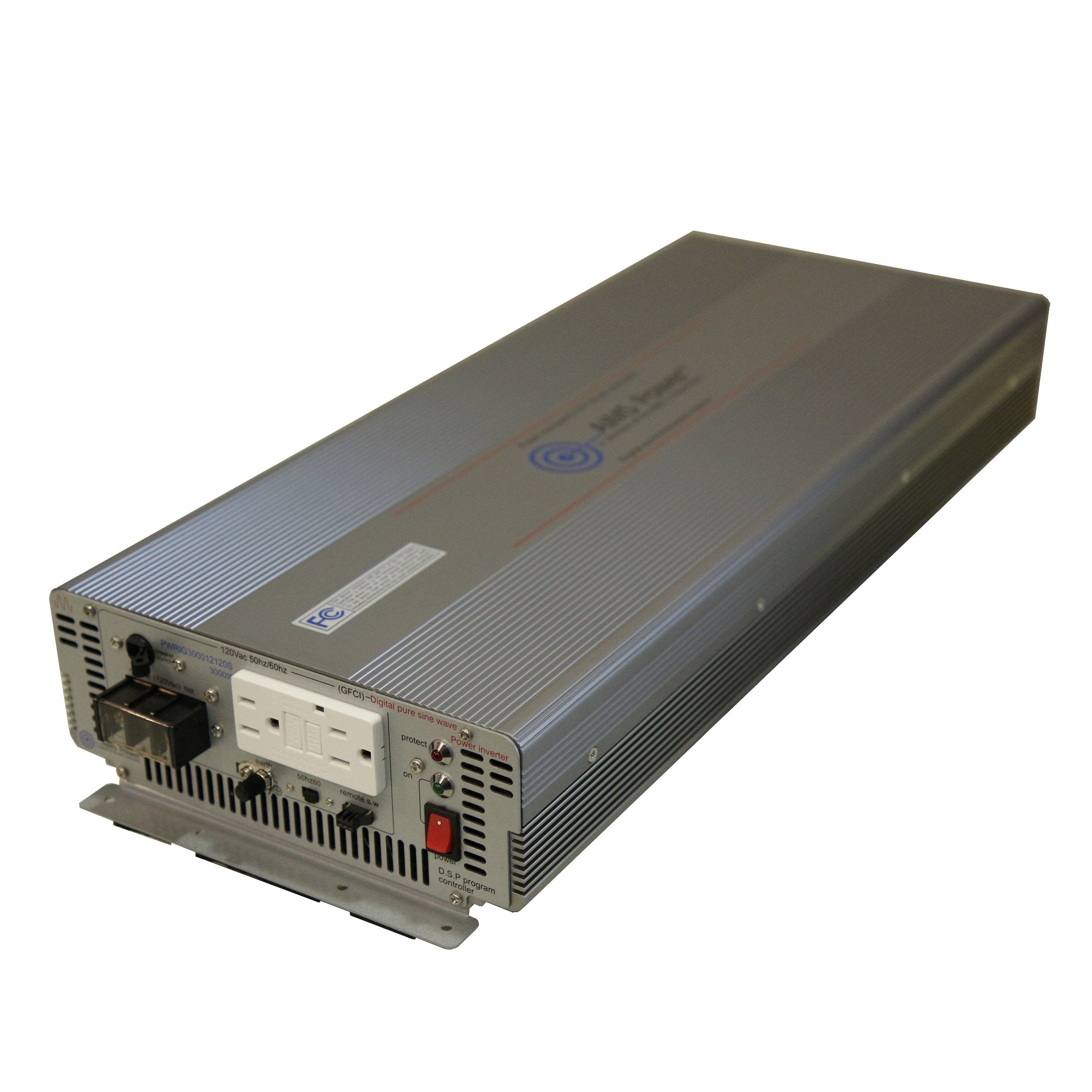 3000 Watt Pure Sine Power Inverter with GFCI