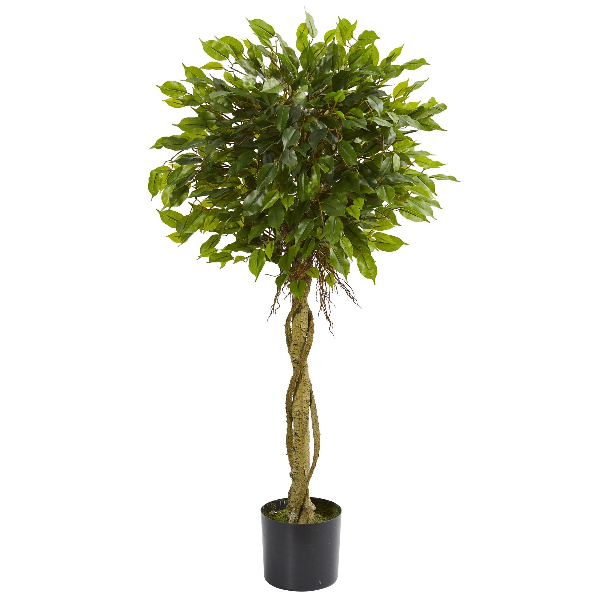 4 Ficus Artificial Topiary Tree UV Resistant (Indoor/Outdoor)