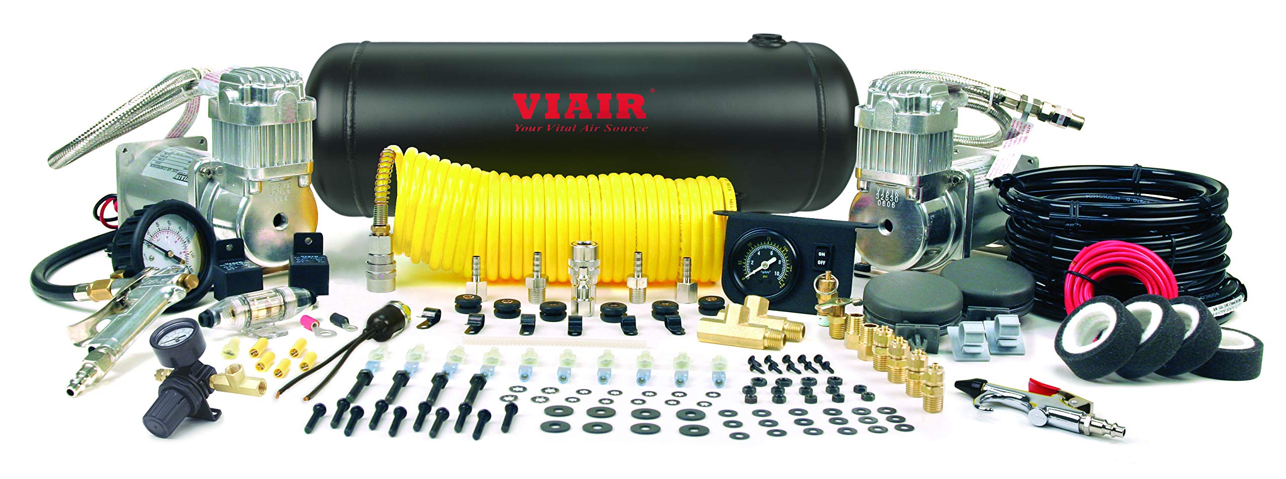 Xtreme Duty Onboard Air System (12V, 150 PSI Compressors, 2.0 Gal. Tank)