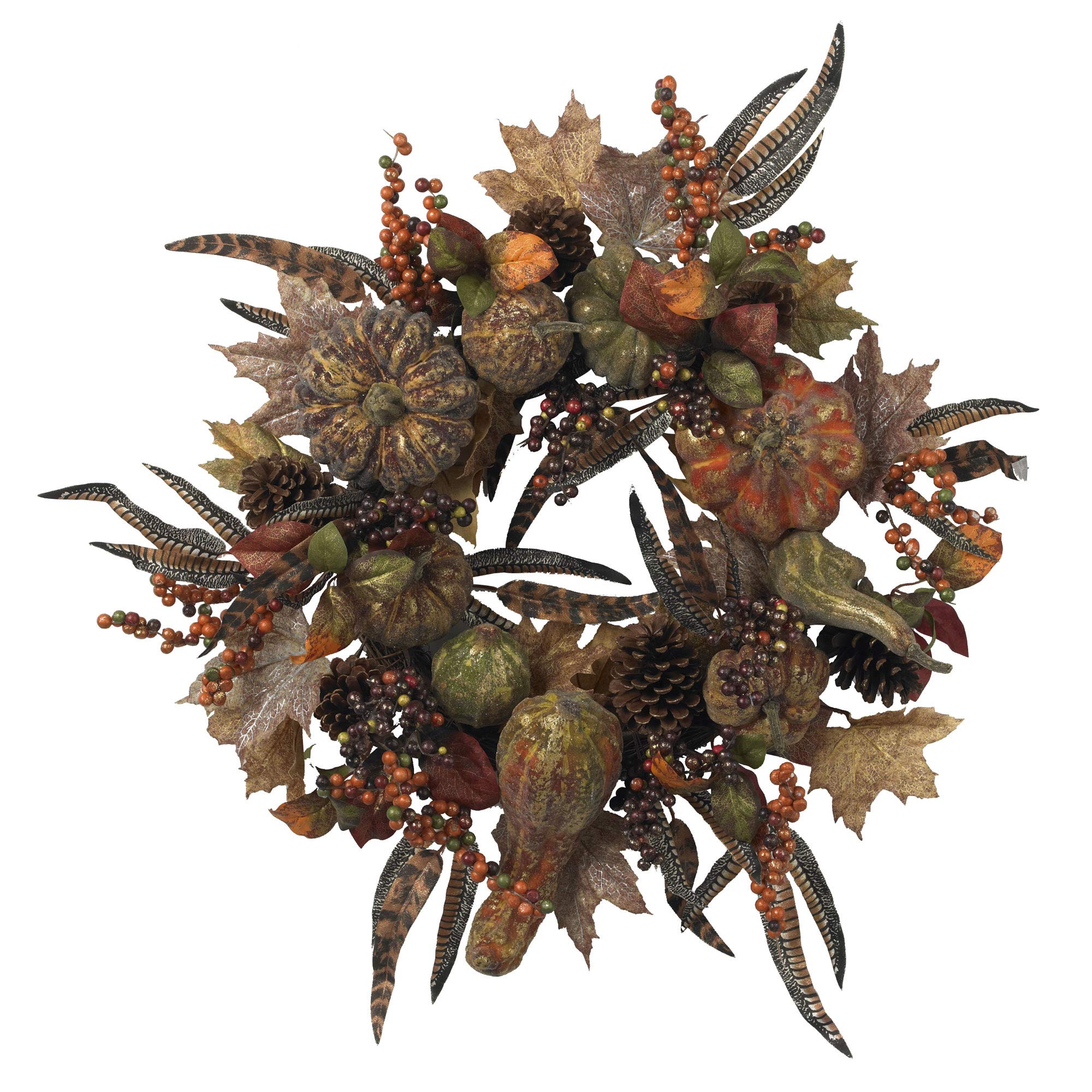 28″ Autumn Pumpkin Wreath