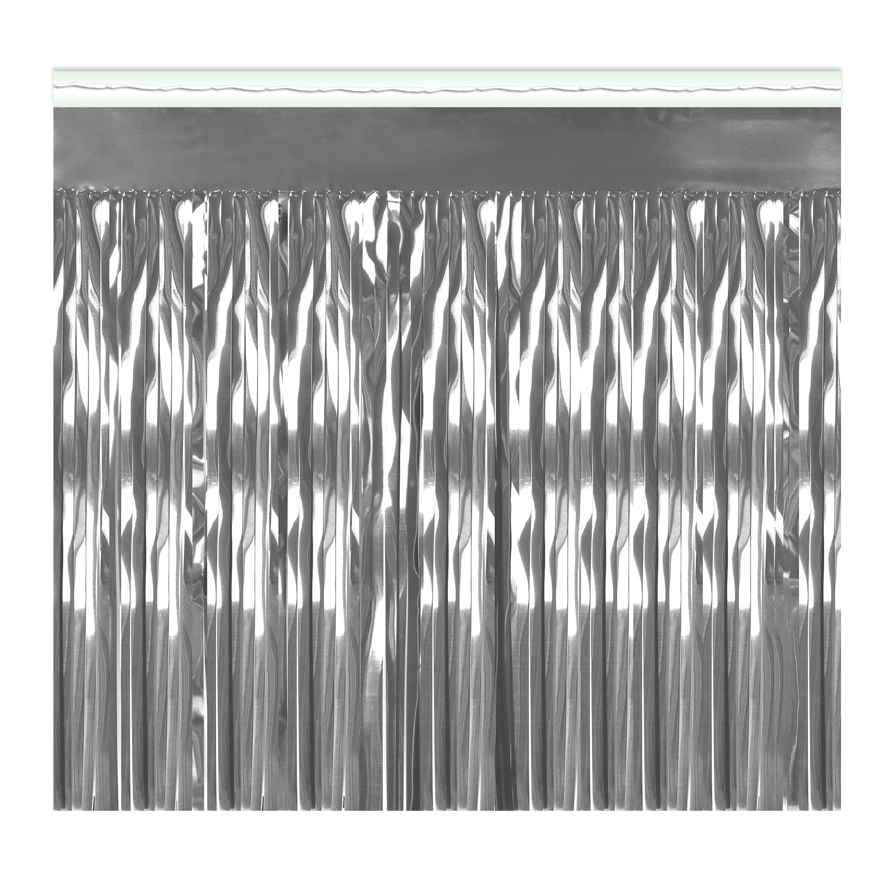 Pkgd 1-Ply FR Metallic Table Skirting