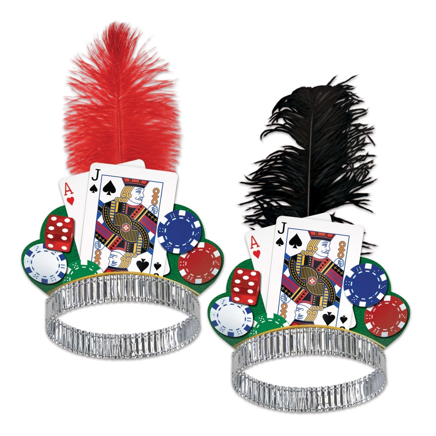 Casino Night Tiaras (Pack of 50)