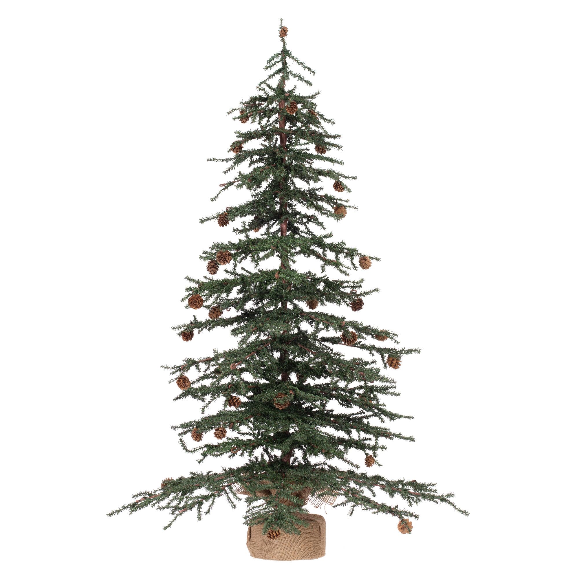 Casafoyer 42” Carmel Pinew/Cones 1241T Burlap Base - (Pack Of 2)