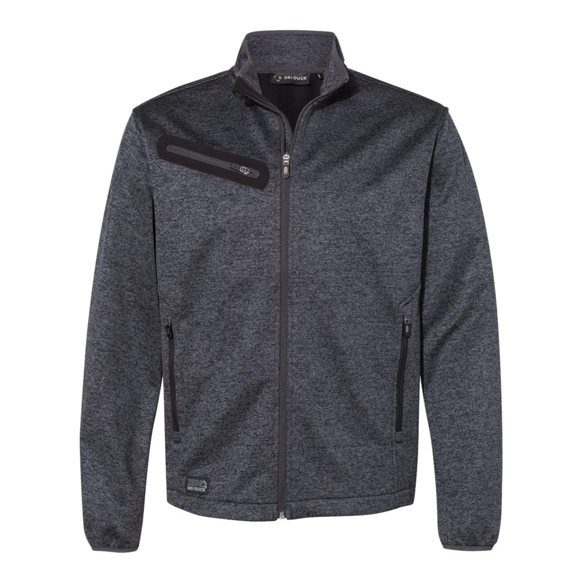 DRI DUCK Atlas Sweater Fleece Full-Zip Jacket - Charcoal, M