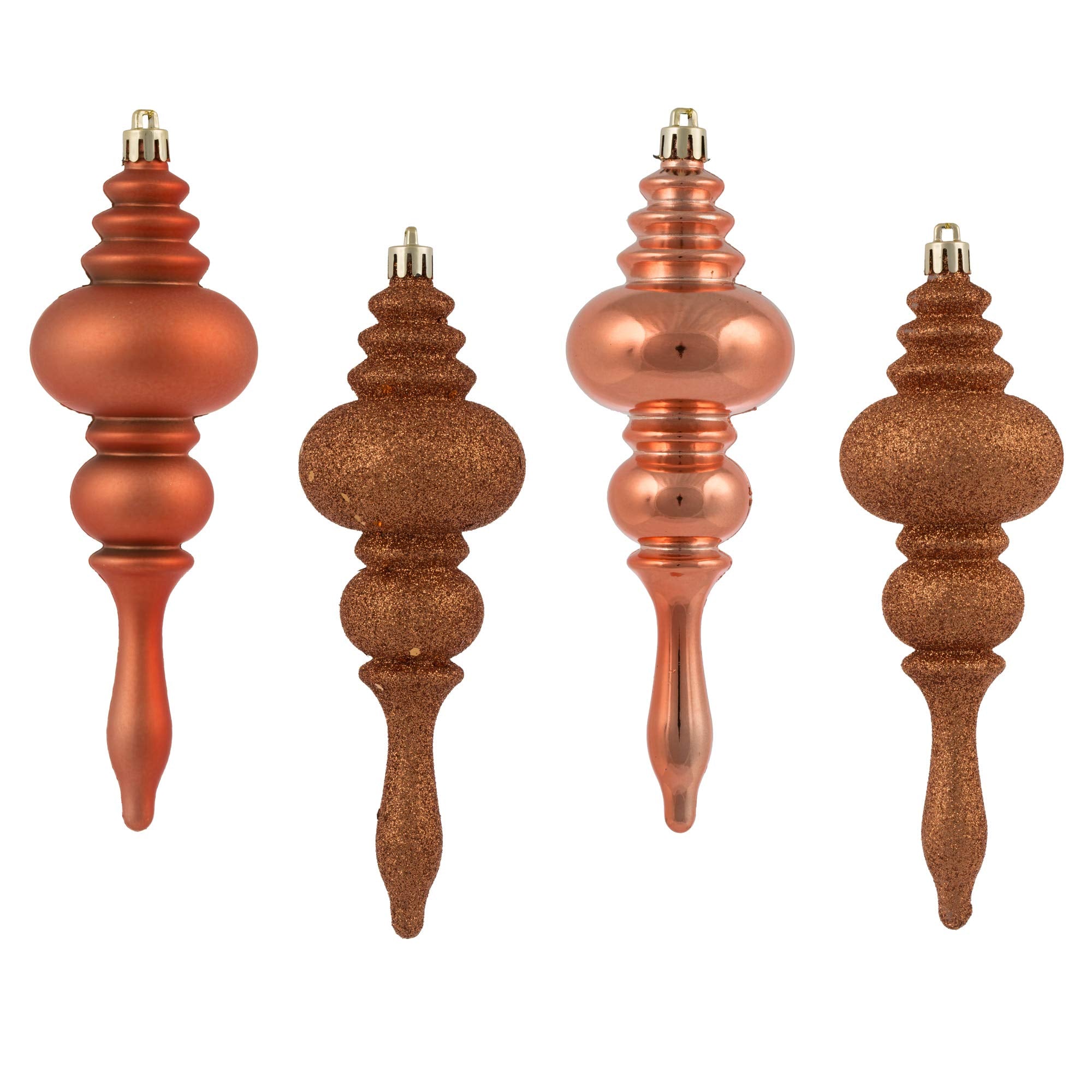Casafoyer 7” Coral Finial 4 Finish Asst 8/Bx - (Pack Of 2)
