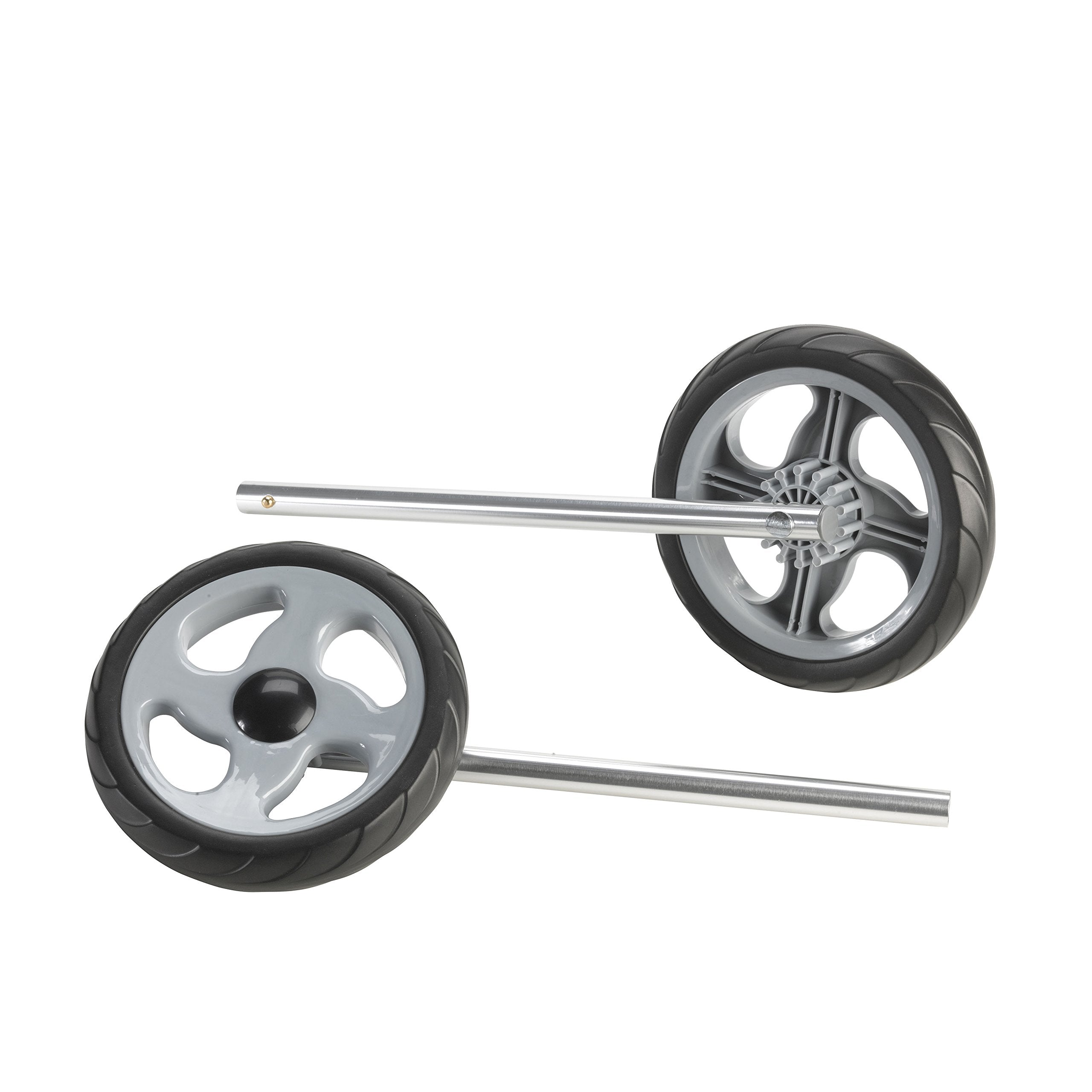 Casafoyer Nimbo Gait Trainer Non-Swivel Wheels - , Black Pack of 2
