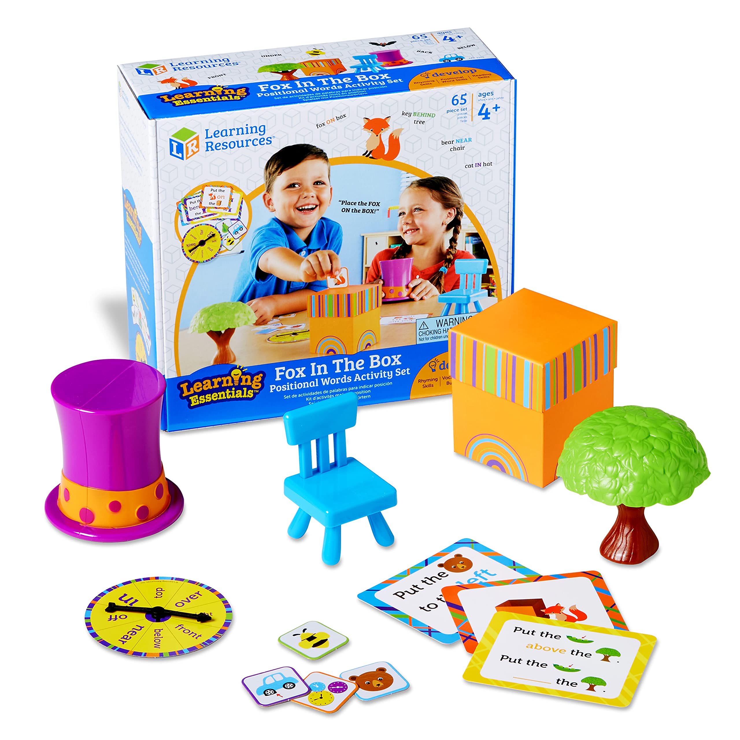 Learning Resources Fox In The Box Word Activity Set