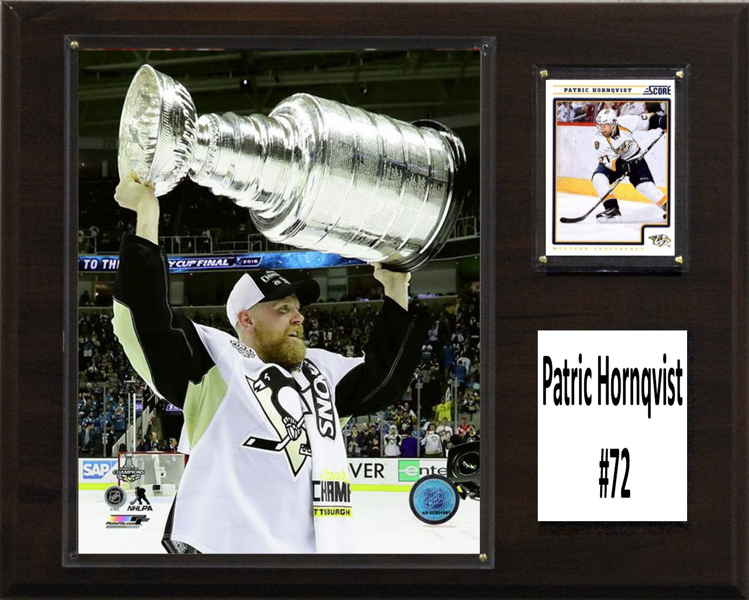 NHL 12x15″ Patric Hornqvist Pittsburgh Penquins Player Plaque