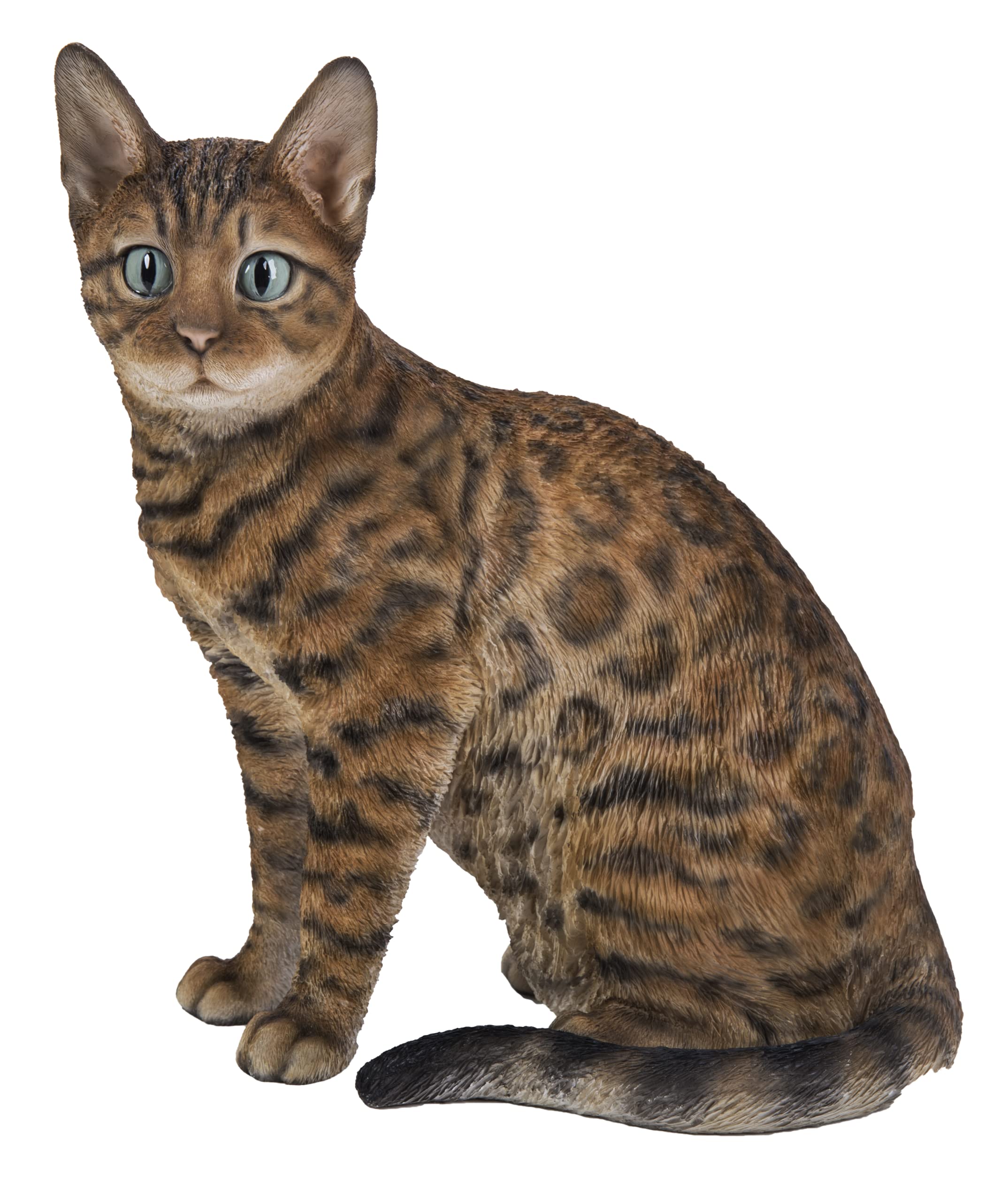 Hi-Line Gift Ltd 87674 Sitting Bengal Cat