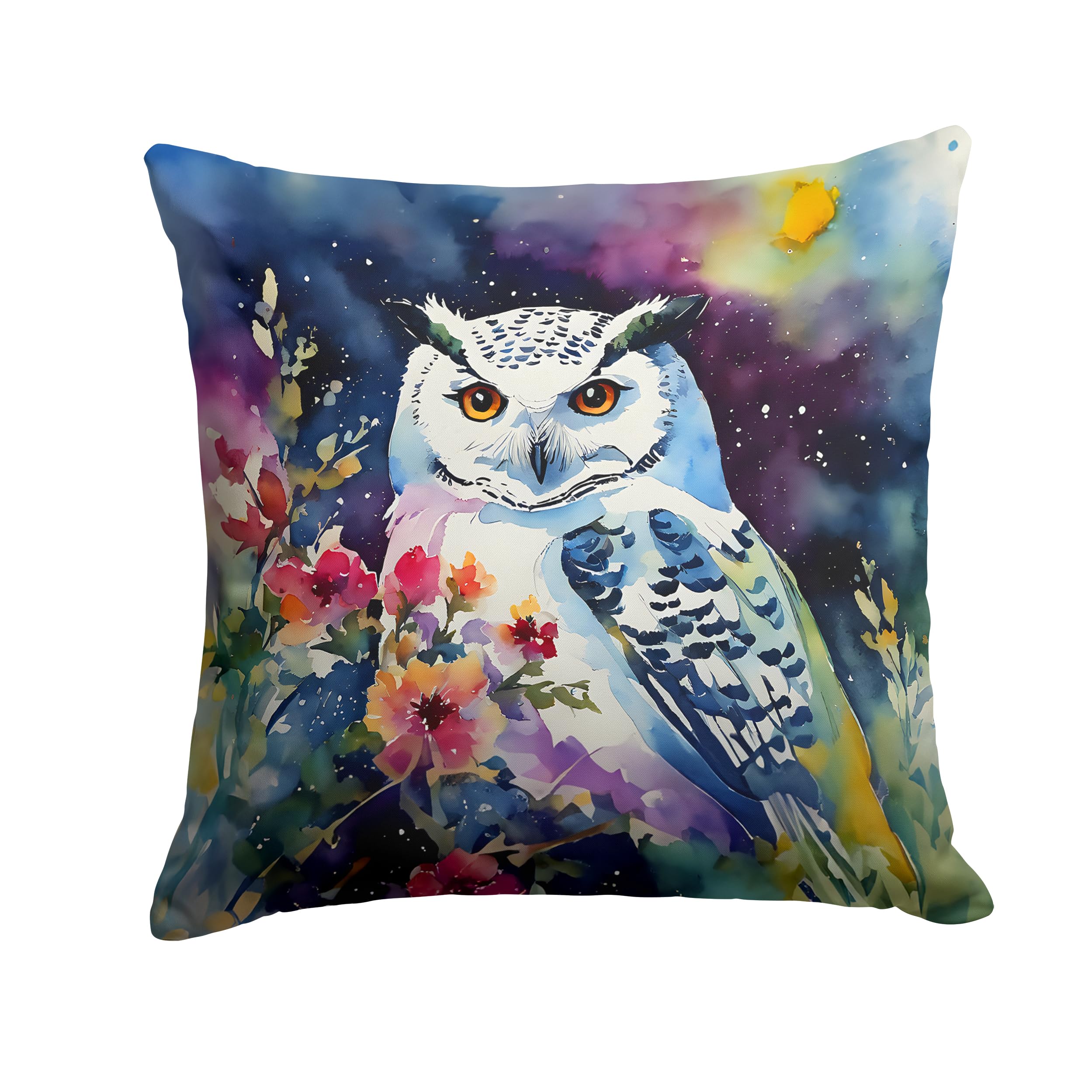 Snowy Owl Throw Pillow