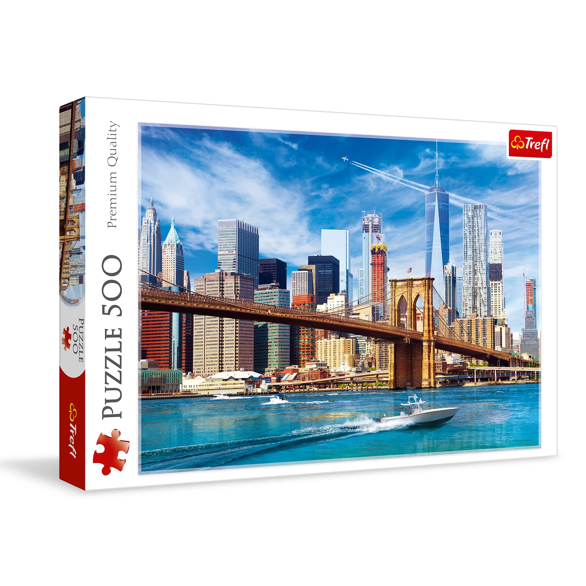 Trefl 500 Piece Jigsaw Puzzles, View of New York, USA