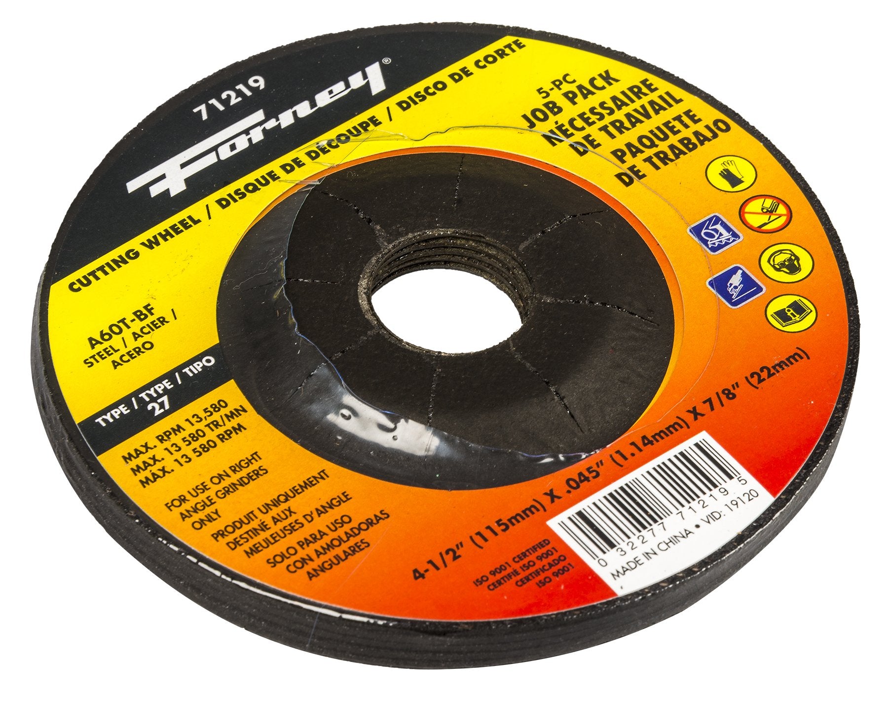 Forney 71219 5 Pack Of Cat