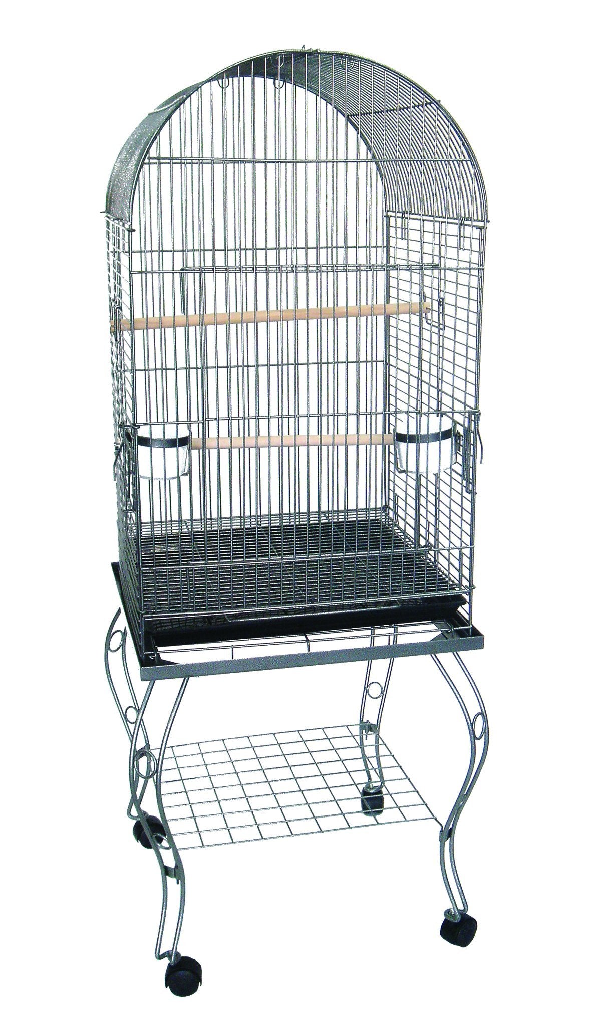 20″ Dometop Parrot Cage With Stand - AS