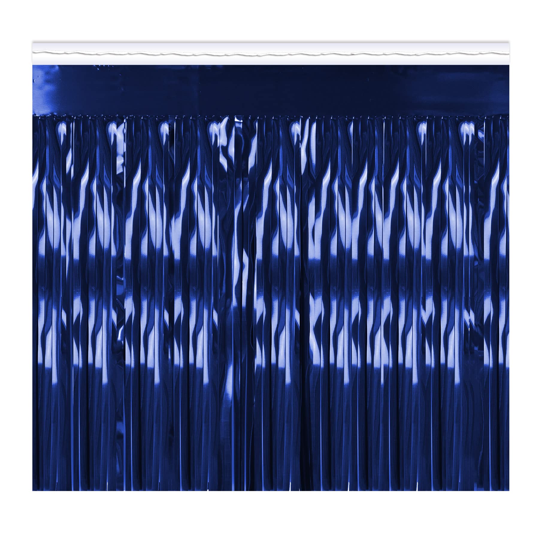 2-Ply FR Metallic Fringe Drape